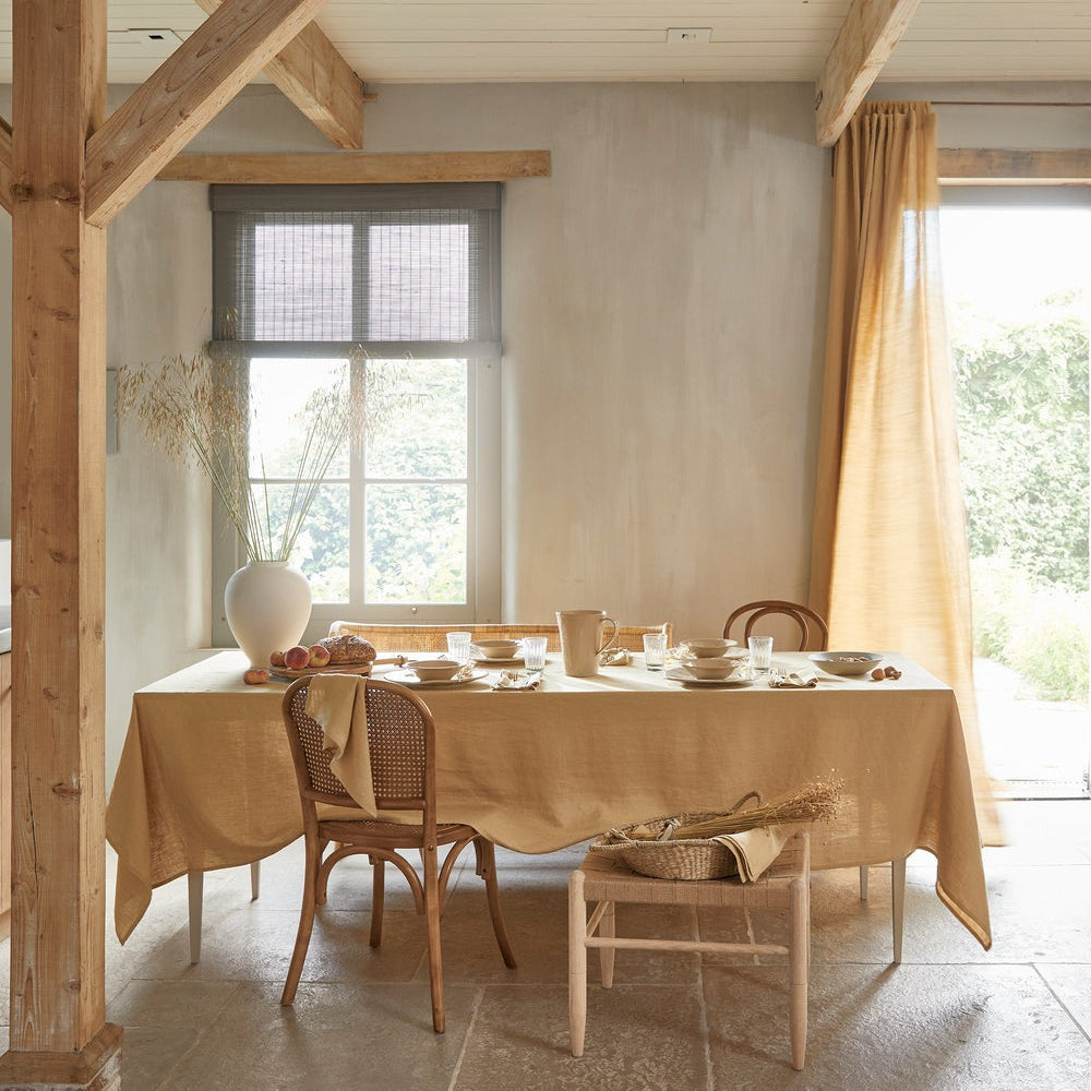 Magic Linen, Nappe en lin 150x250 - Sandy Beige