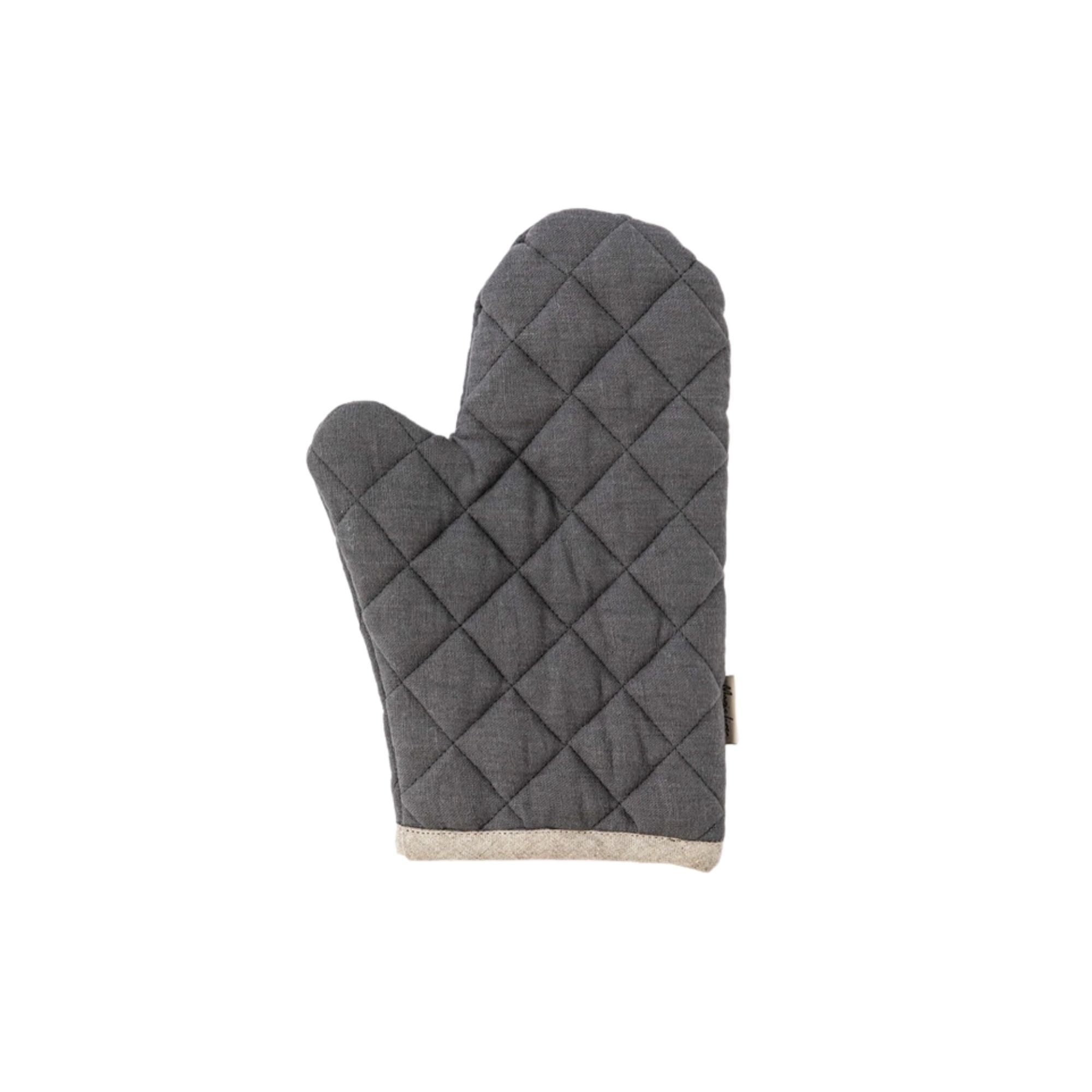 Magic Linen, Gant de cuisine en lin - Gris