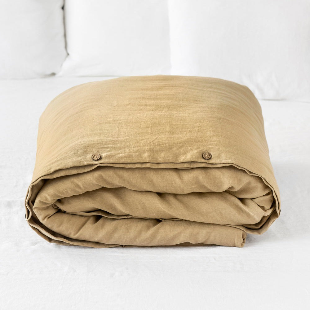Magic Linen, Housse couette en lin - Sandy beige