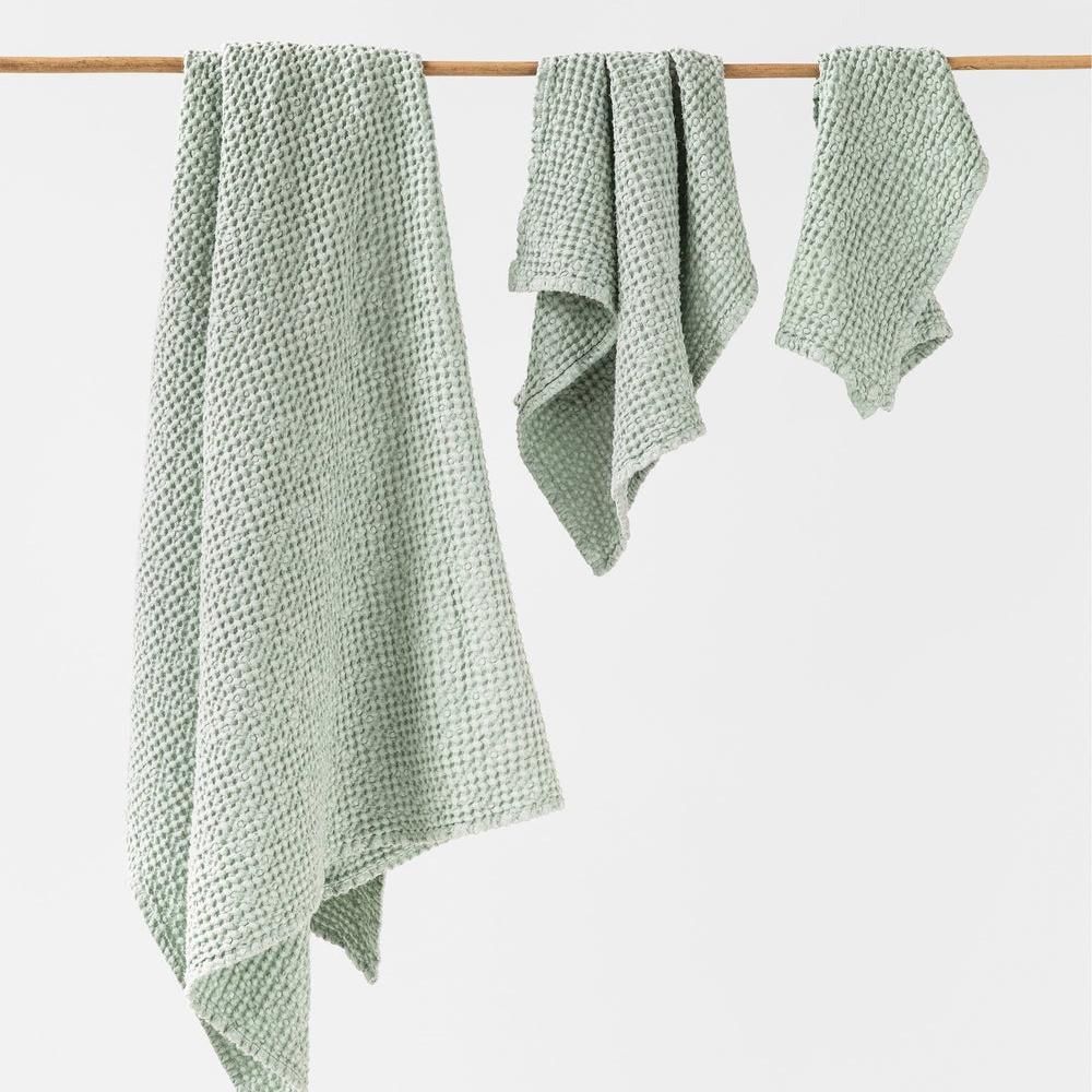Magic Linen, Serviette de bain - Vert Pistache