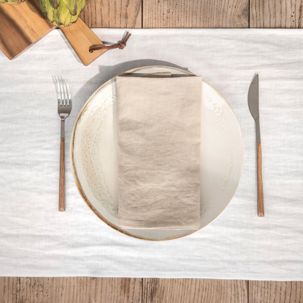 Magic Linen, Serviette de table en lin - Naturel