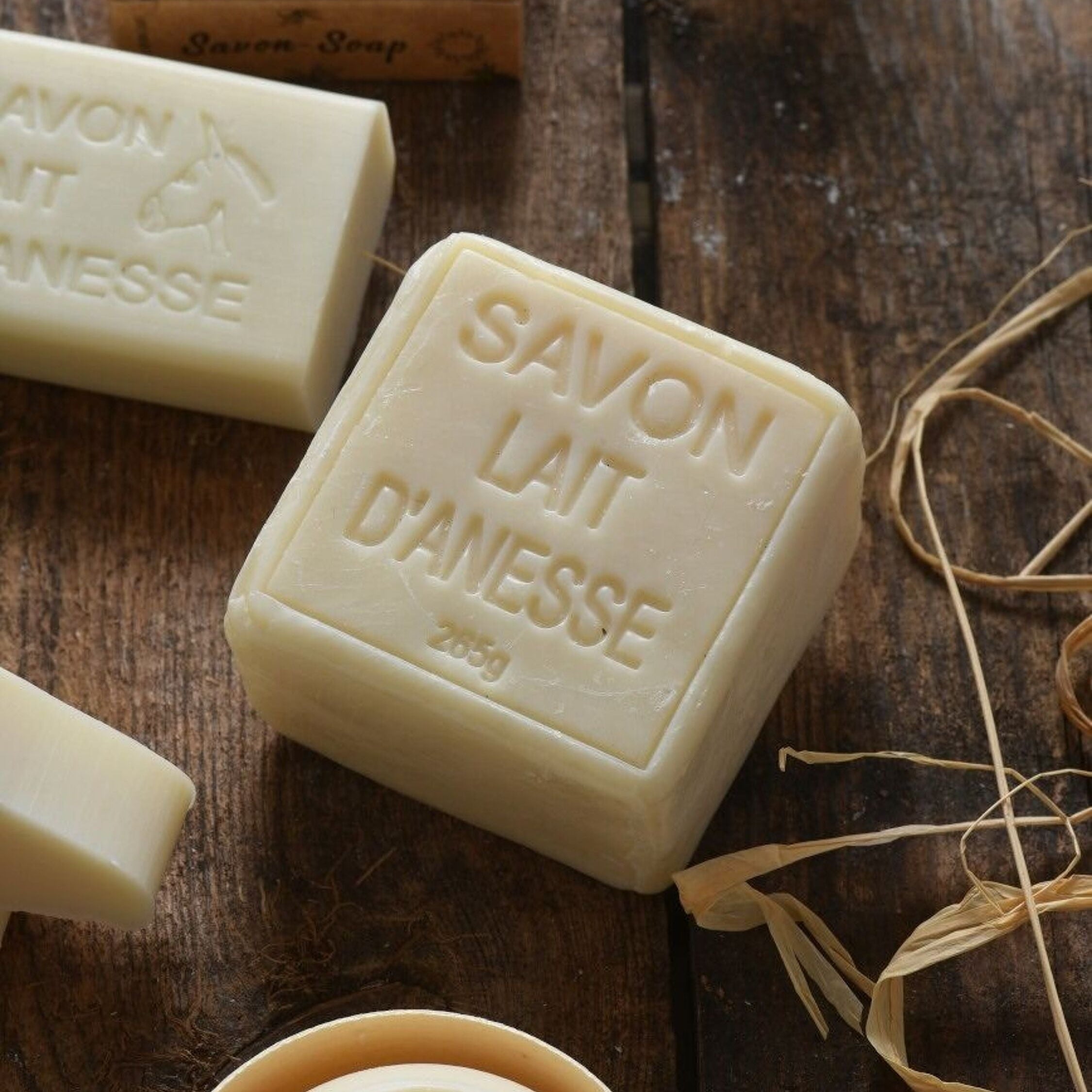 Maître Savonitto, Savon cube - Lait d'anesse