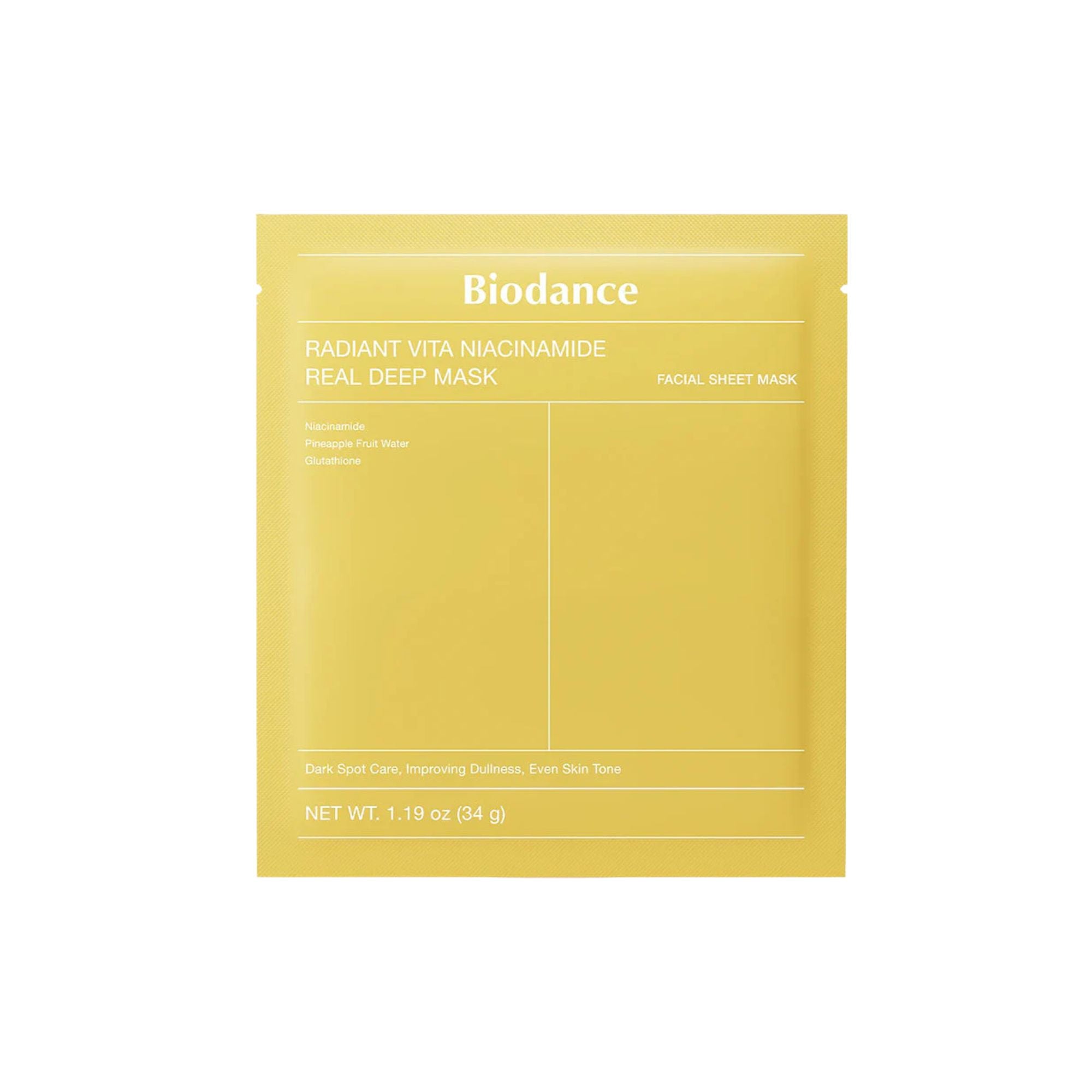 Biodance - Masque Radiant Vita Niacinamide Real Deep