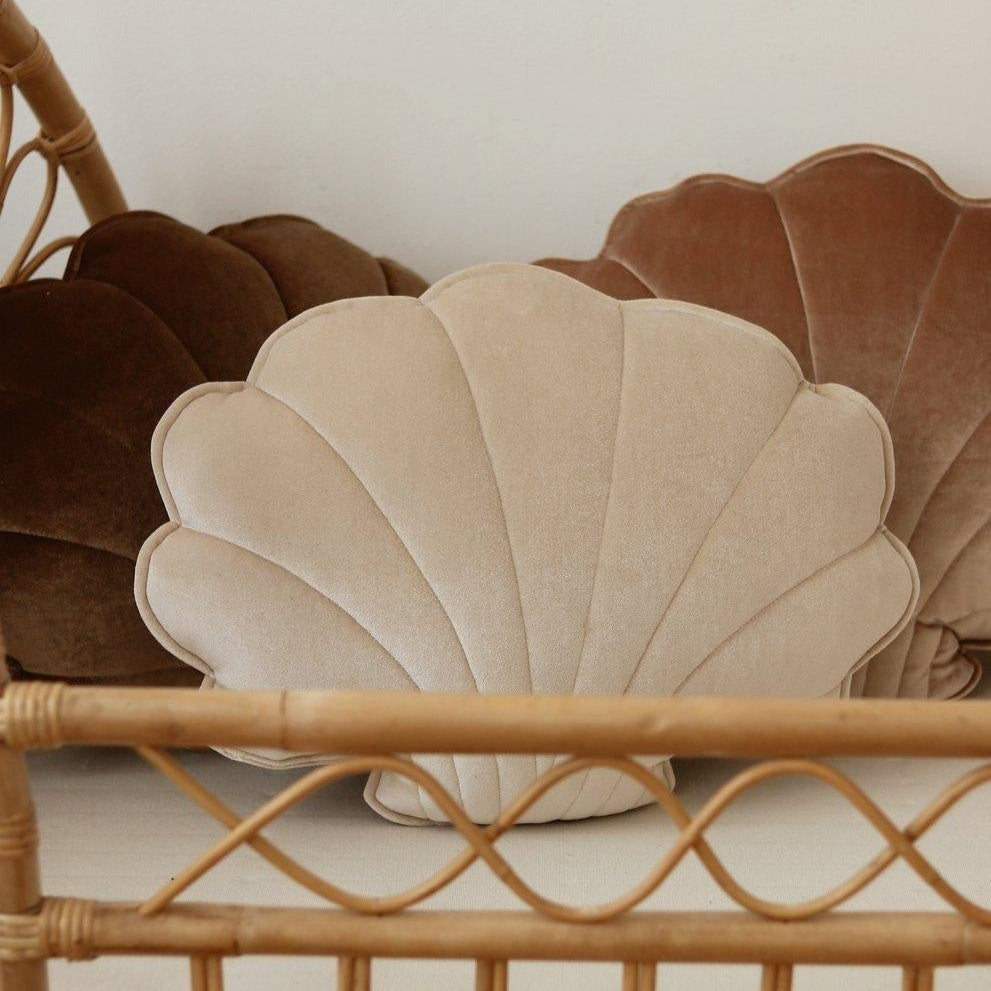 Moi Mili, Coussin coquillage - Cream Pearl
