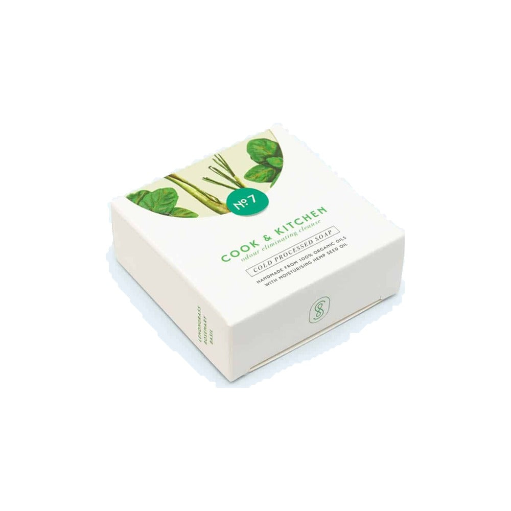 Savon Stories, Savon Bio & Naturel Désodorisant au Basilic - N°7 Le Purifiant - 50 g