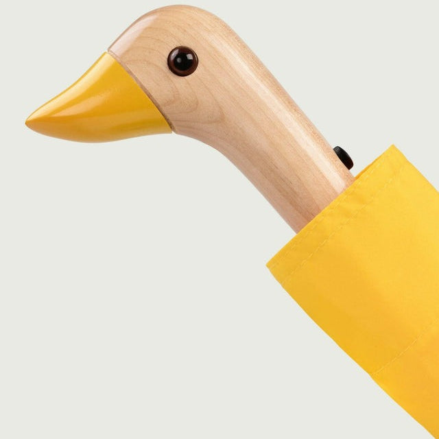 Original Duckhead, Parapluie à manche tête de Canard - Jaune