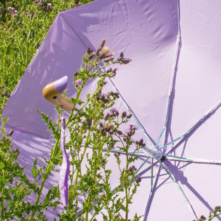 Original Duckhead, Parapluie à manche tête de Canard - Lilas