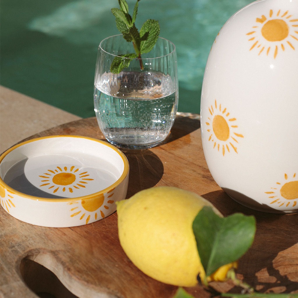 Oustao, Coupelle en céramique - Soleil