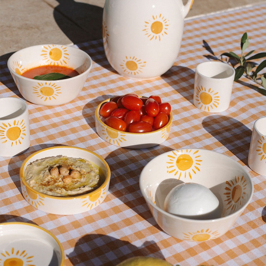 Oustao, Coupelle en céramique - Soleil