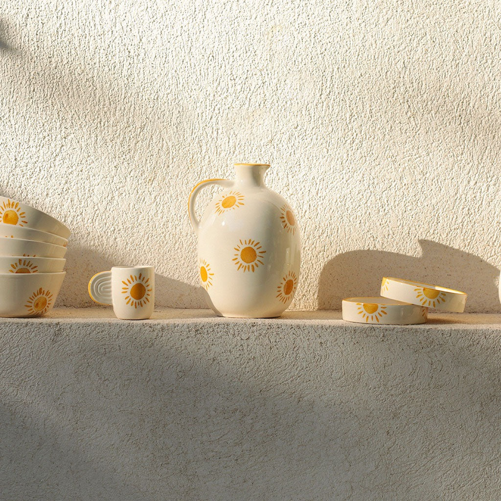 Oustao, Coupelle en céramique - Soleil