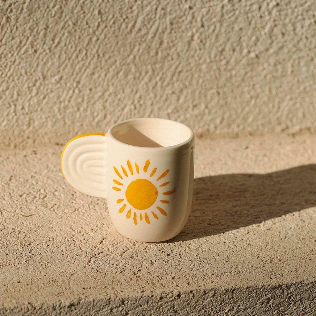 Oustao, Tasse en céramique - Ambre Soleil