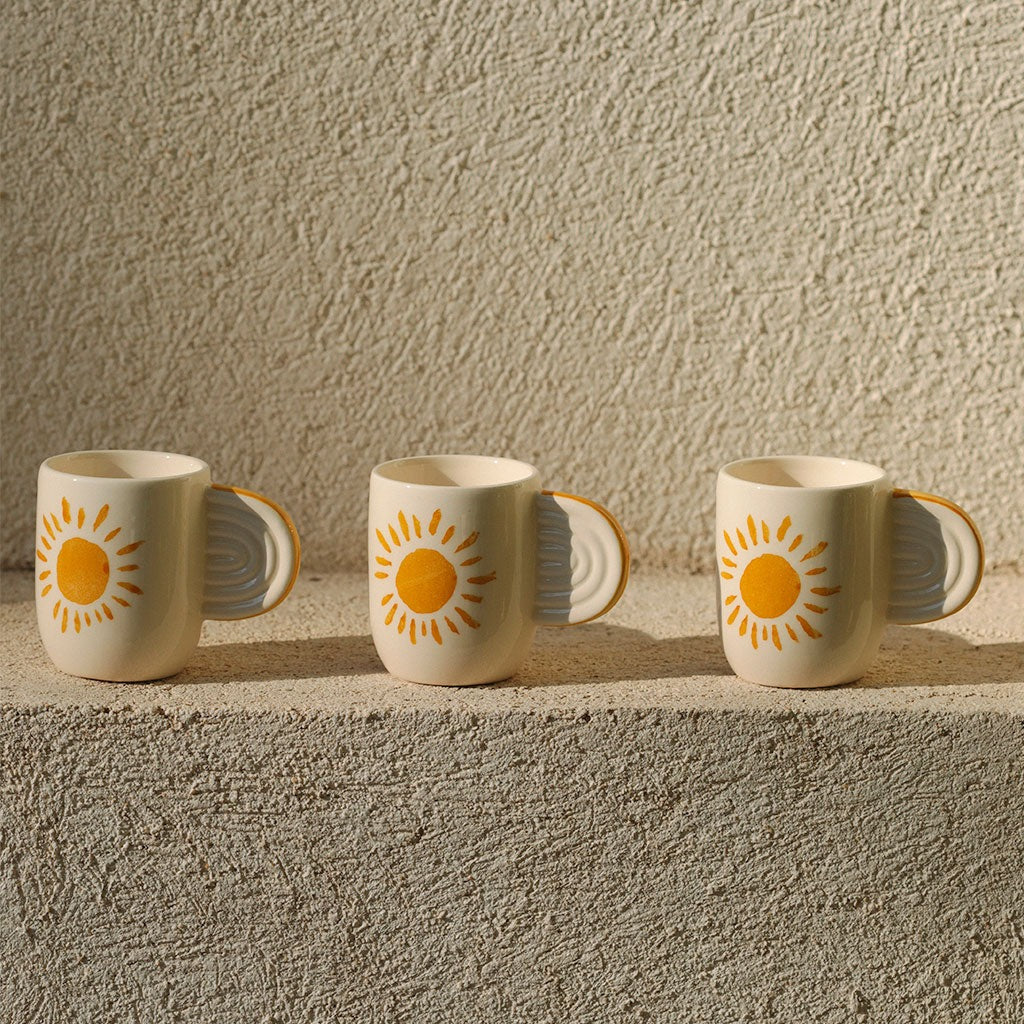 Oustao, Tasse en céramique - Ambre Soleil