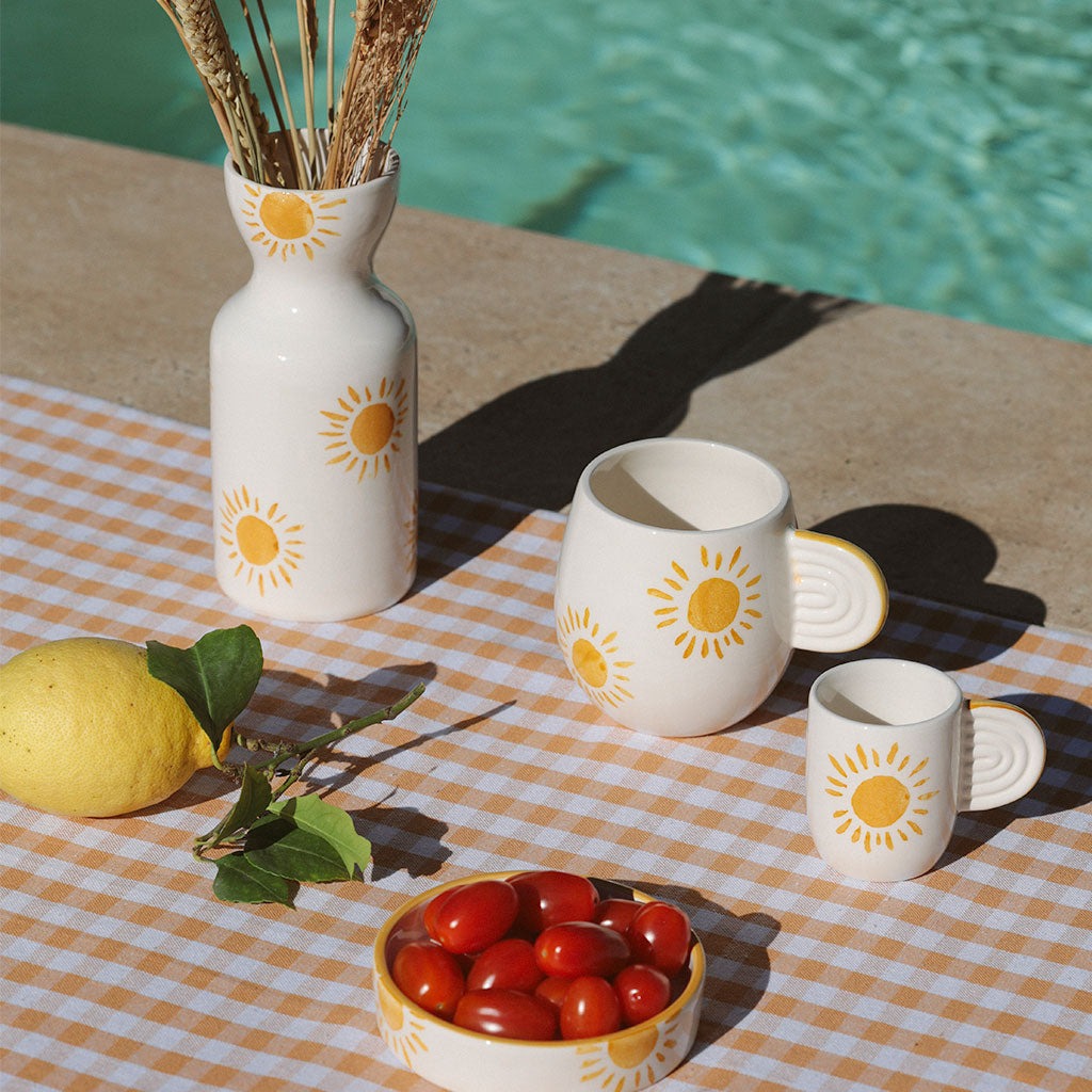 Oustao, Tasse en céramique - Ambre Soleil