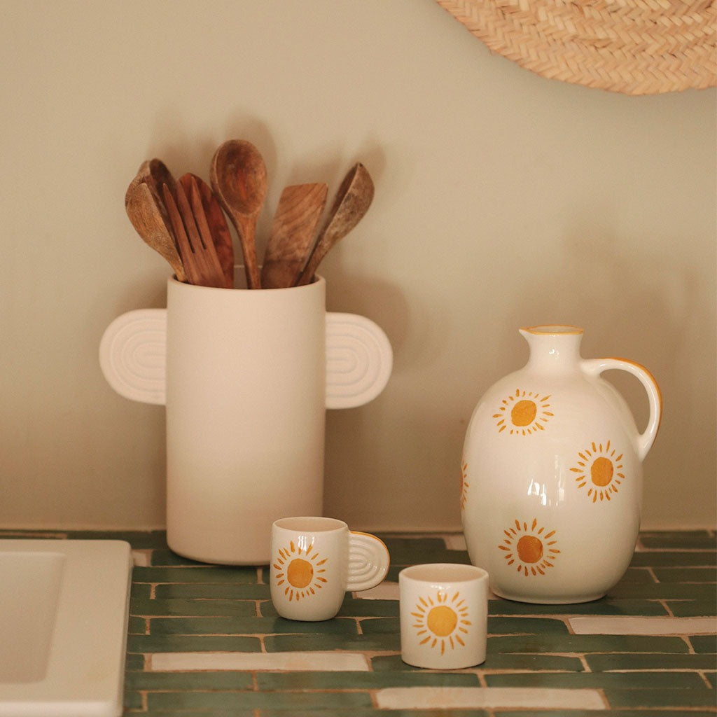 Oustao, Tasse en céramique - Ambre Soleil