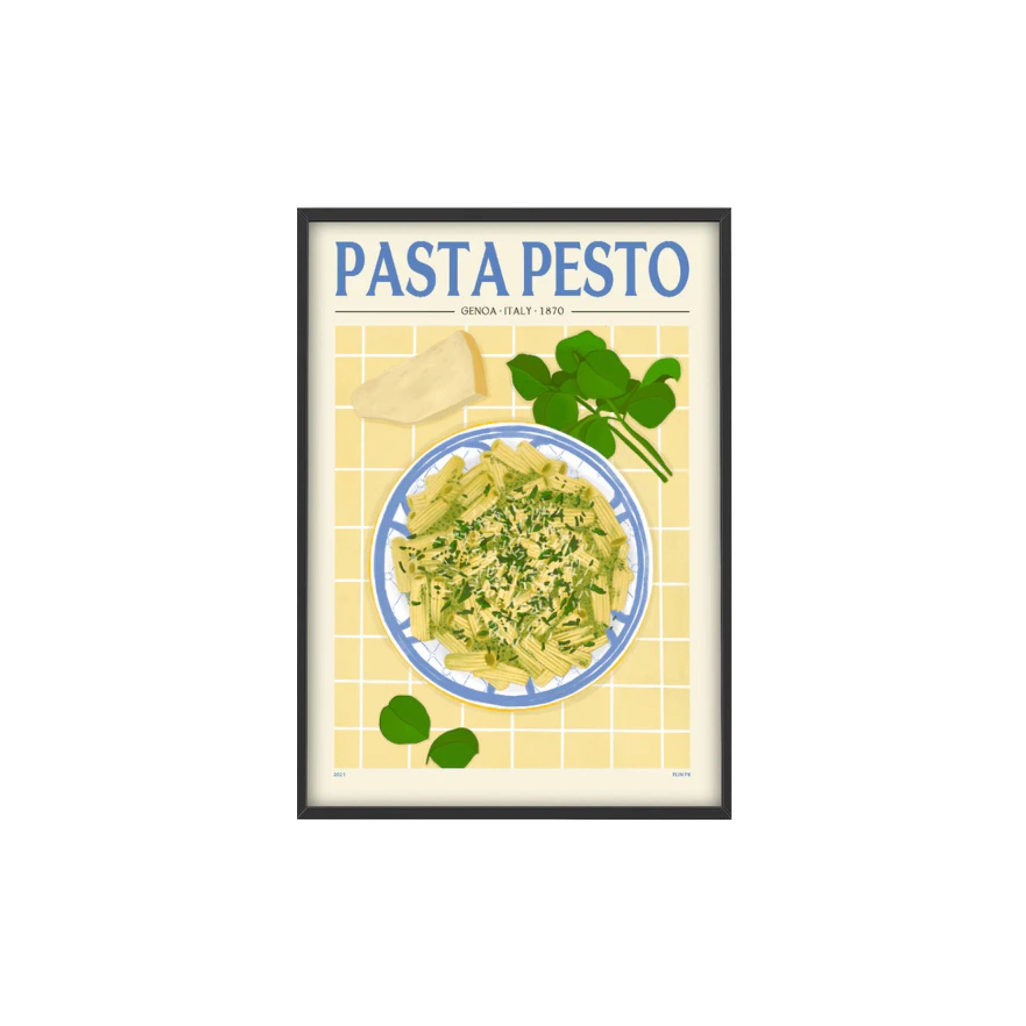 PSTR Studio, Affiche - Elin PK, Pasta Pesto