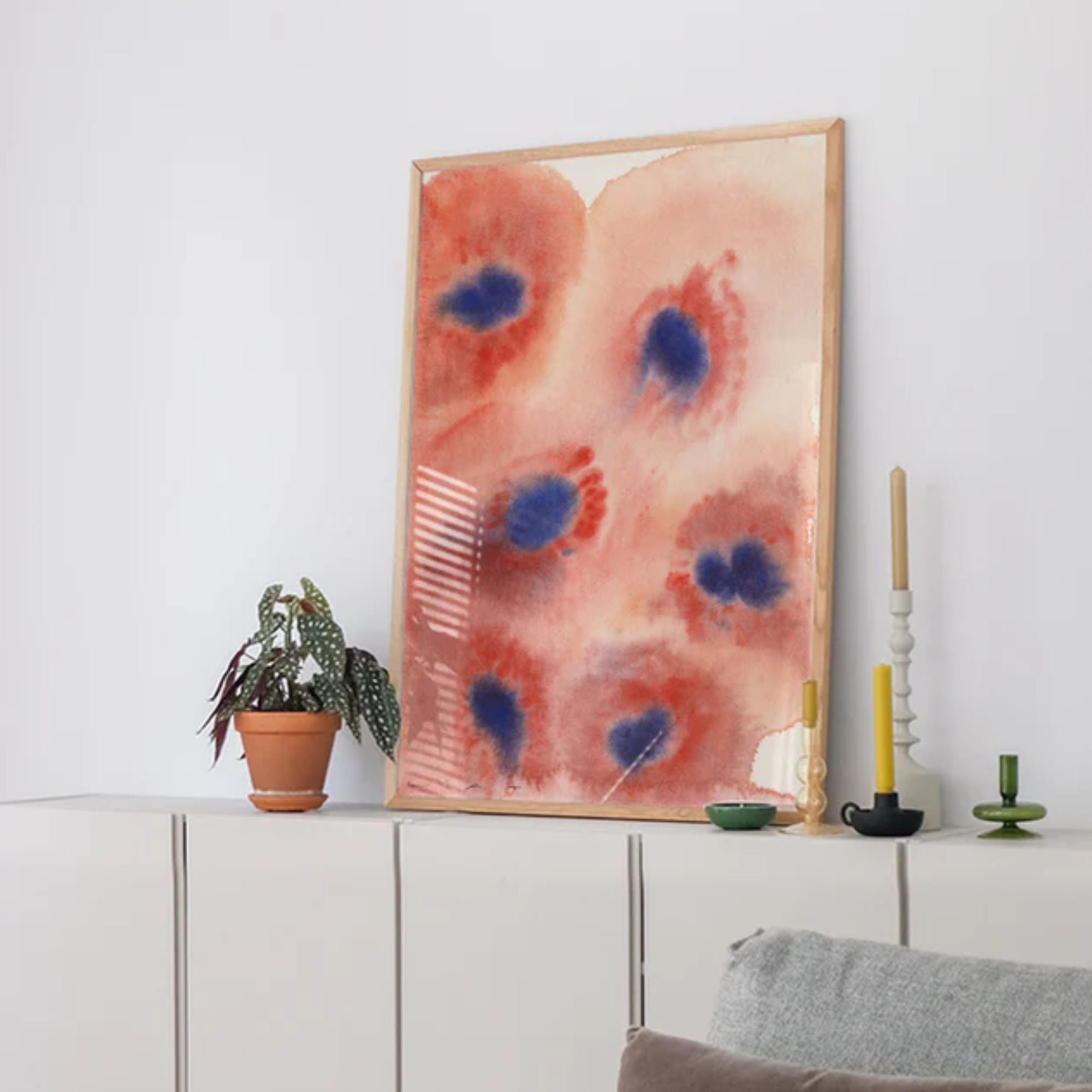 PSTR Studio, Affiche - Liat Greenberg - Red Flowers