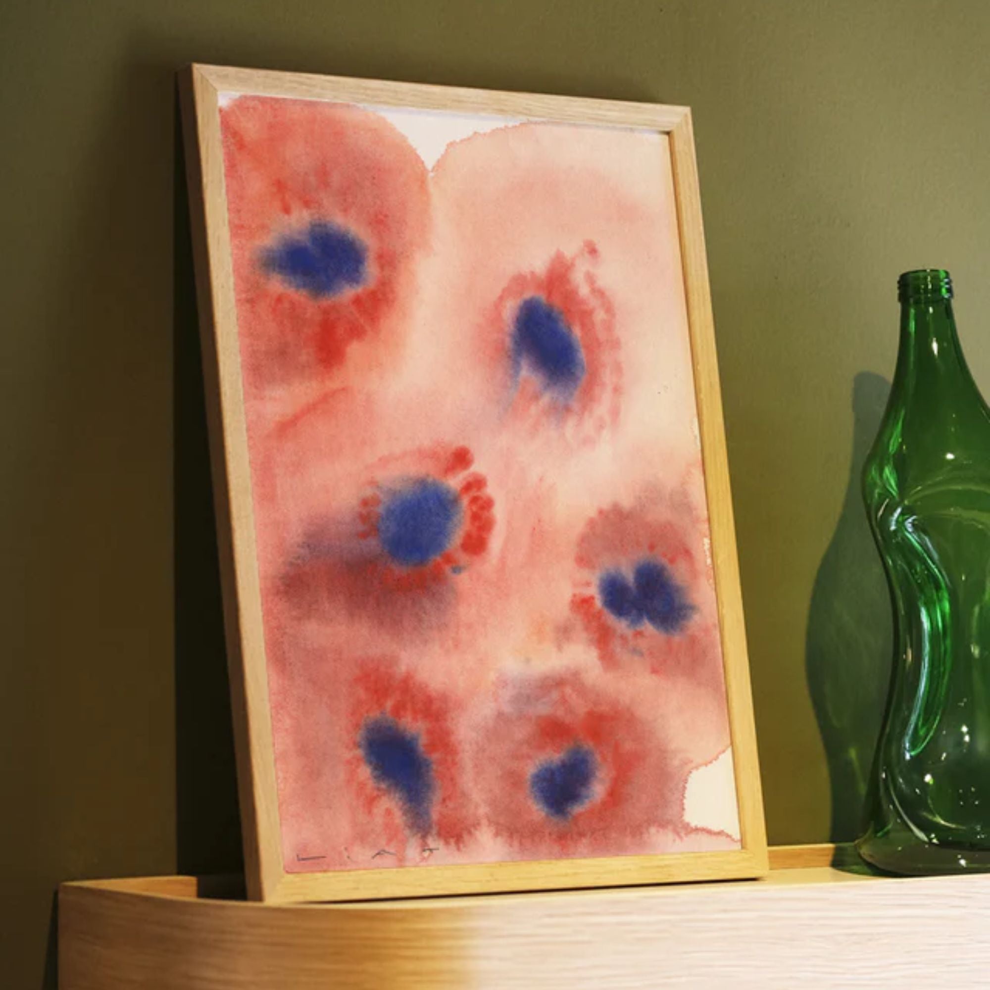 PSTR Studio, Affiche - Liat Greenberg - Red Flowers