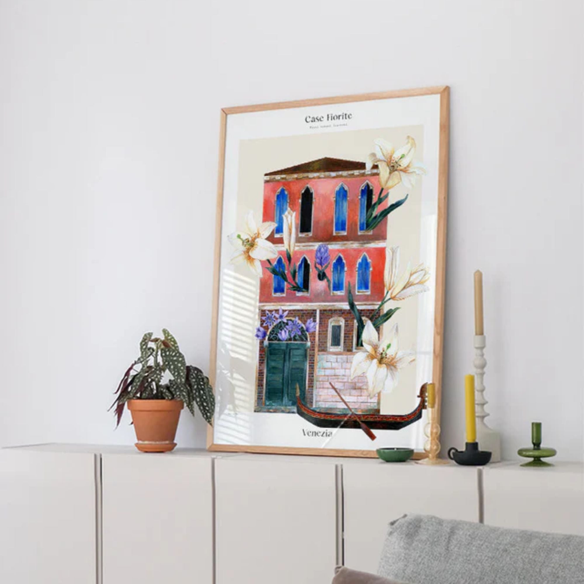 PSTR Studio, Affiche - Maria Matos, Case Fiorite Venezia