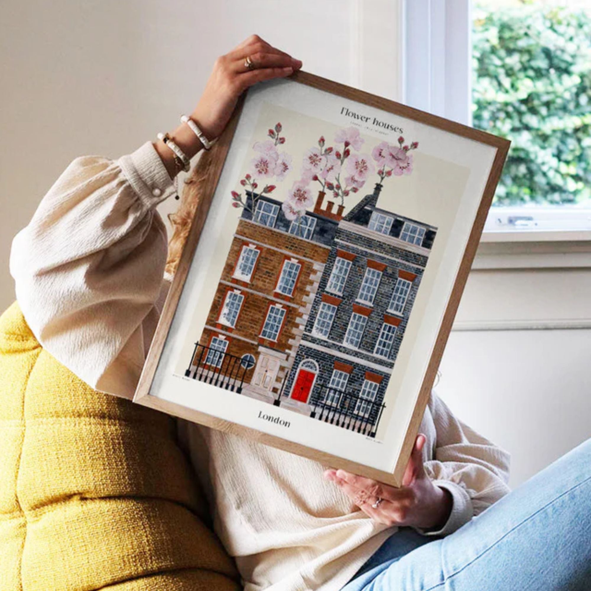 PSTR Studio, Affiche - Maria Matos, Flower Houses London