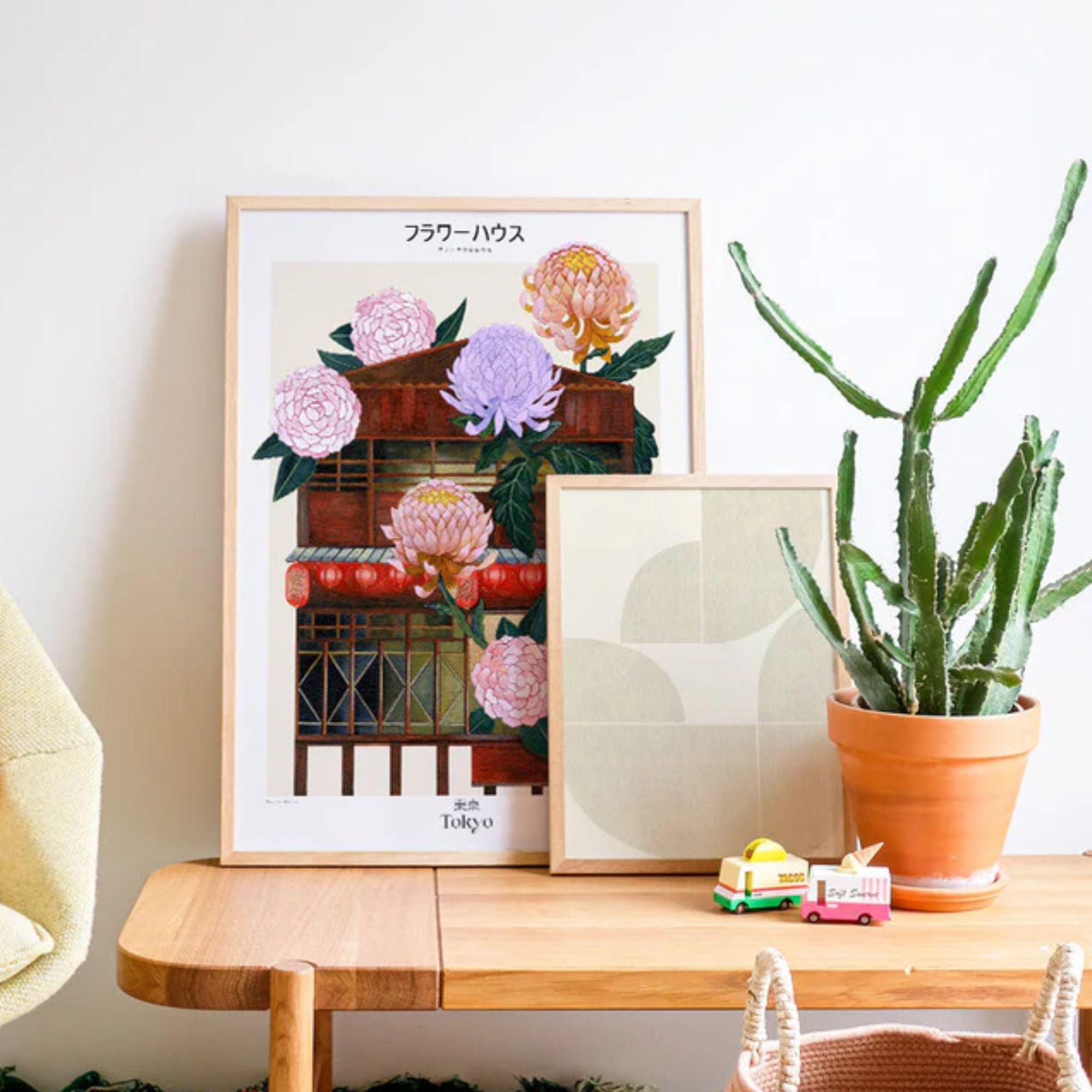 PSTR Studio, Affiche - Matos, Flower Houses Tokyo