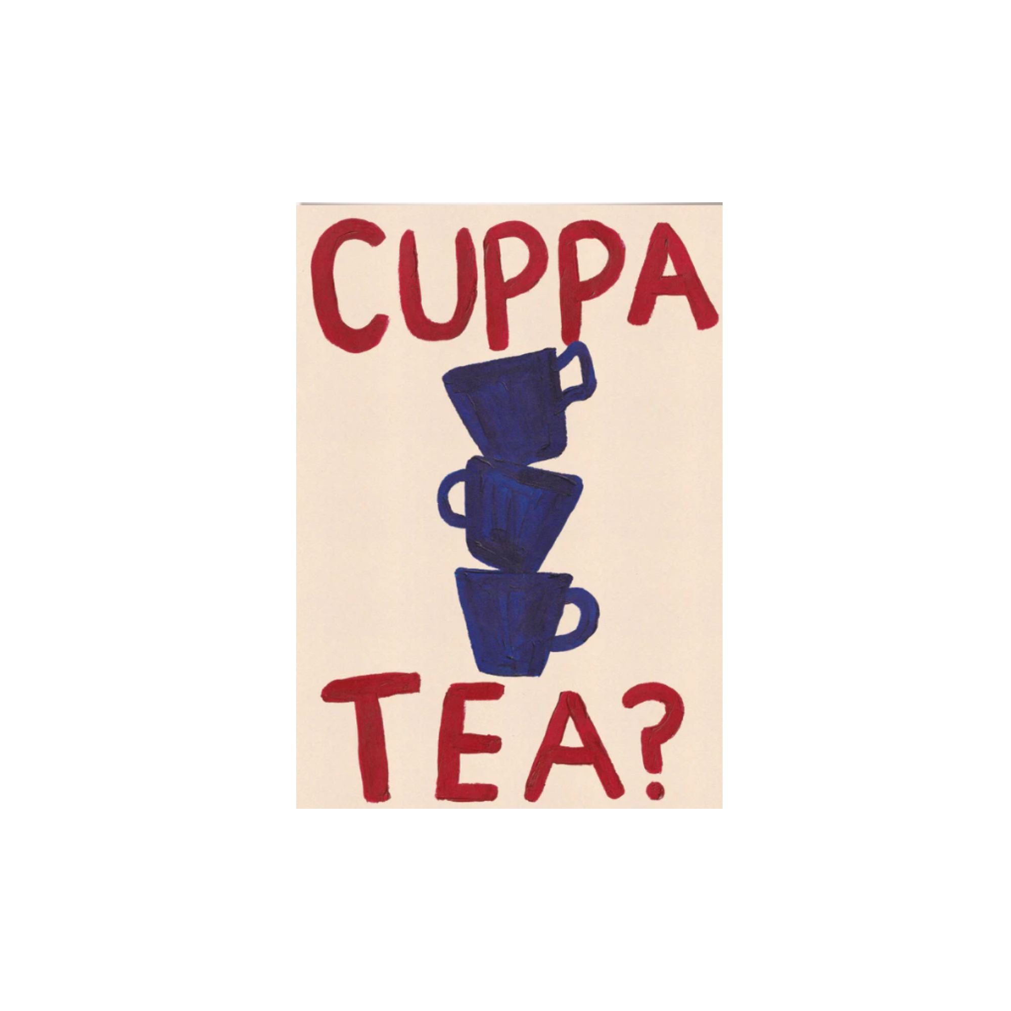 PSTR Studio, Affiche - Abbie Francks, Cuppa Tea