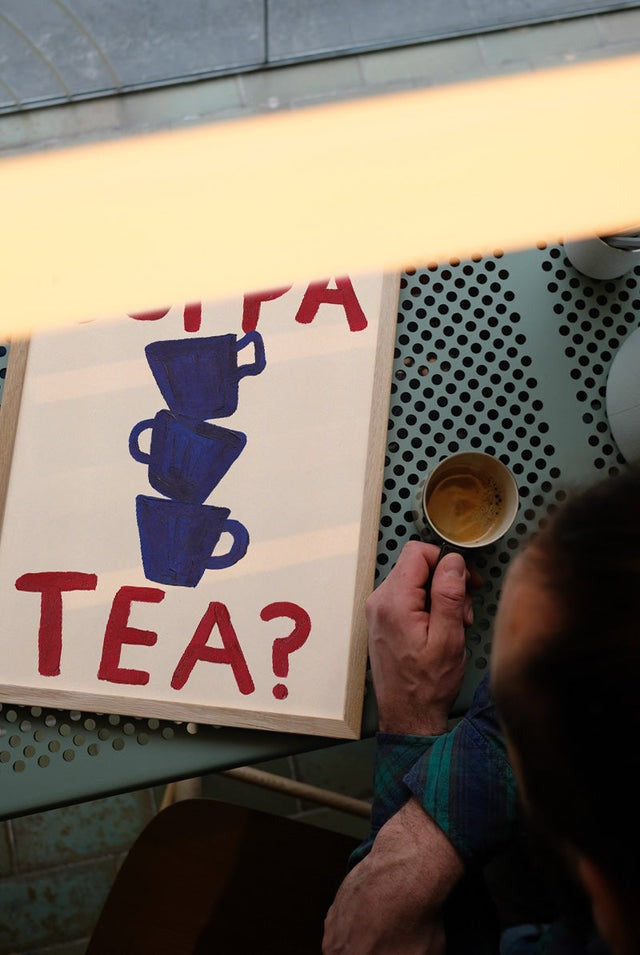 PSTR Studio, Affiche - Abbie Francks, Cuppa Tea