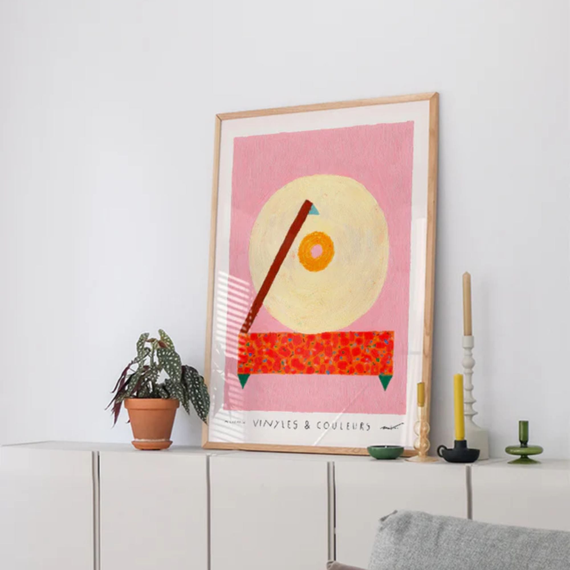 PSTR Studio, Affiche - Matías Larraín, Vinyles & Couleurs IV