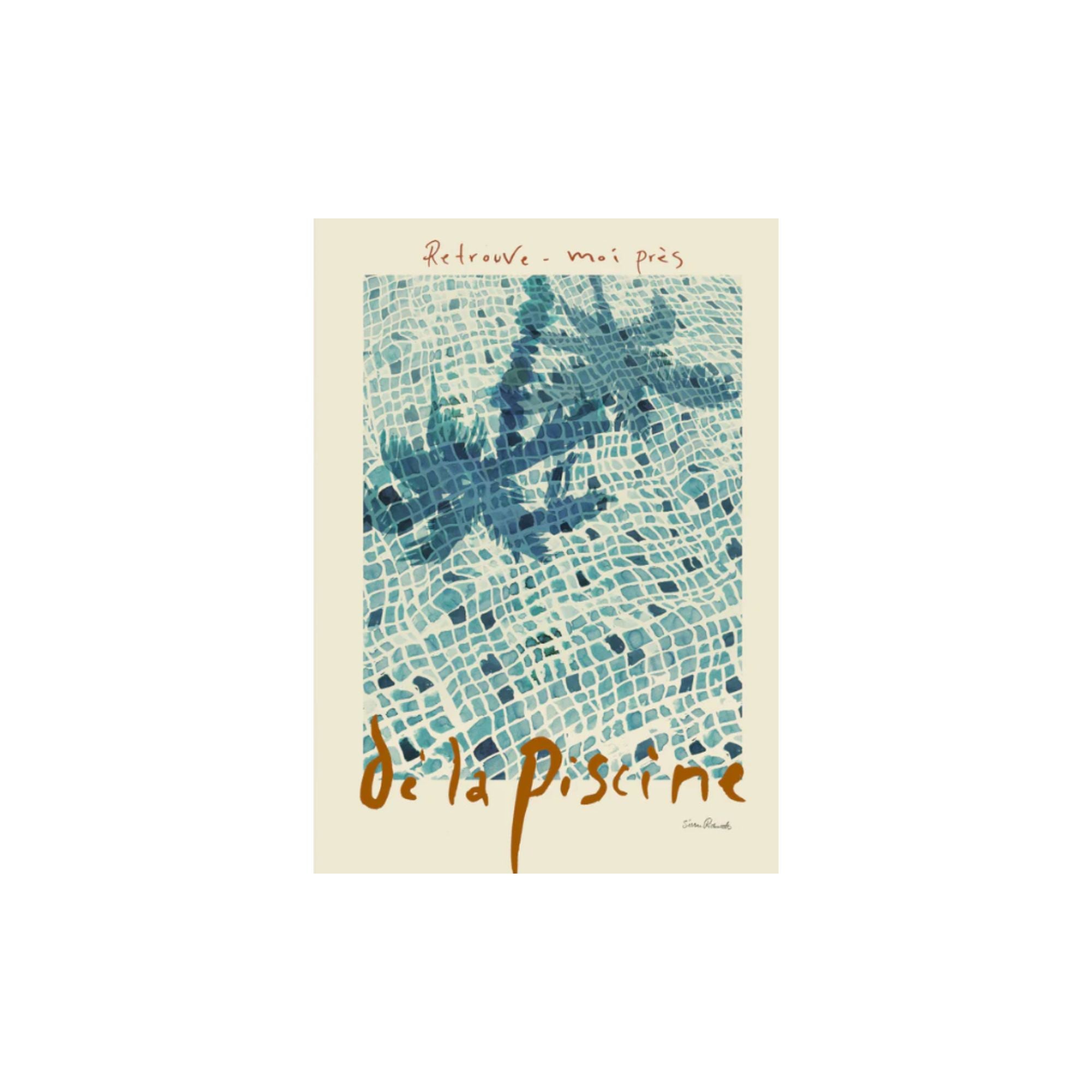 PSTR Studio, Affiche - Sissan Richardt, La Piscine