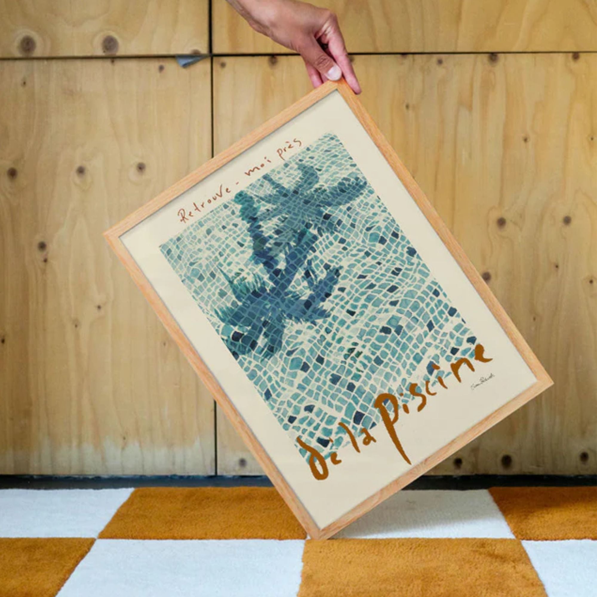 PSTR Studio, Affiche - Sissan Richardt, La Piscine