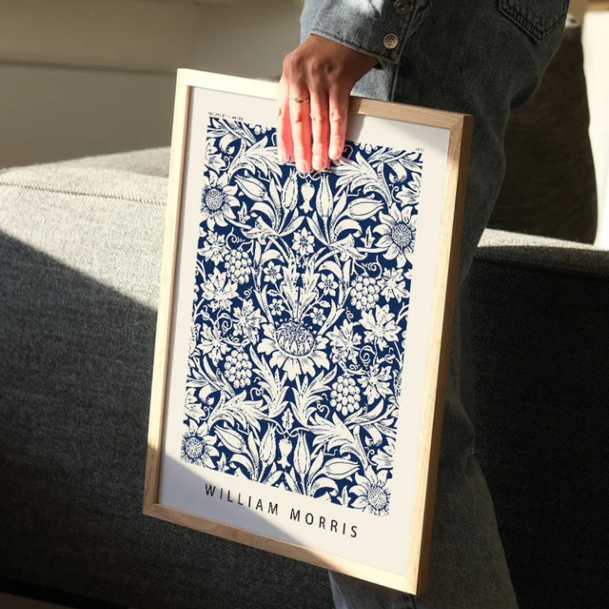 PSTR studio, Affiche  - William Moris, Tulipes et Feuilles