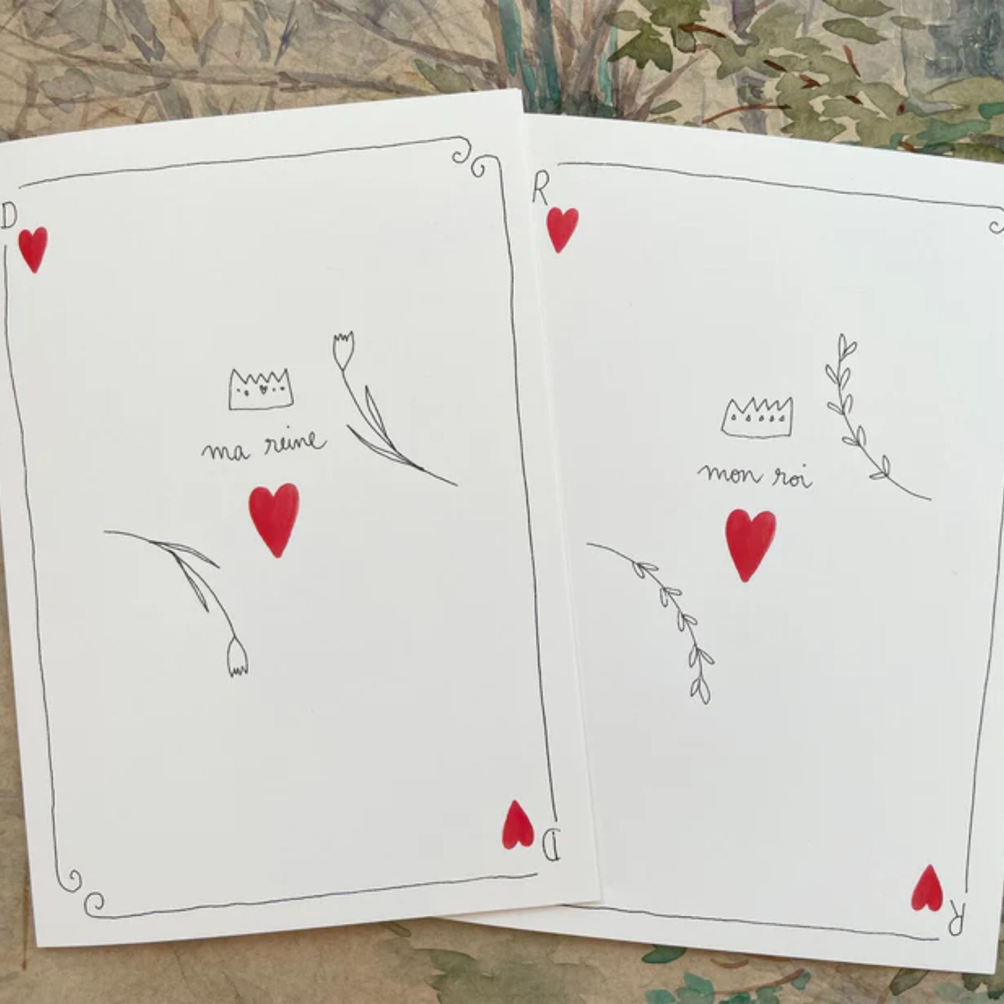 Papillonnage, Carte - Mon Roi