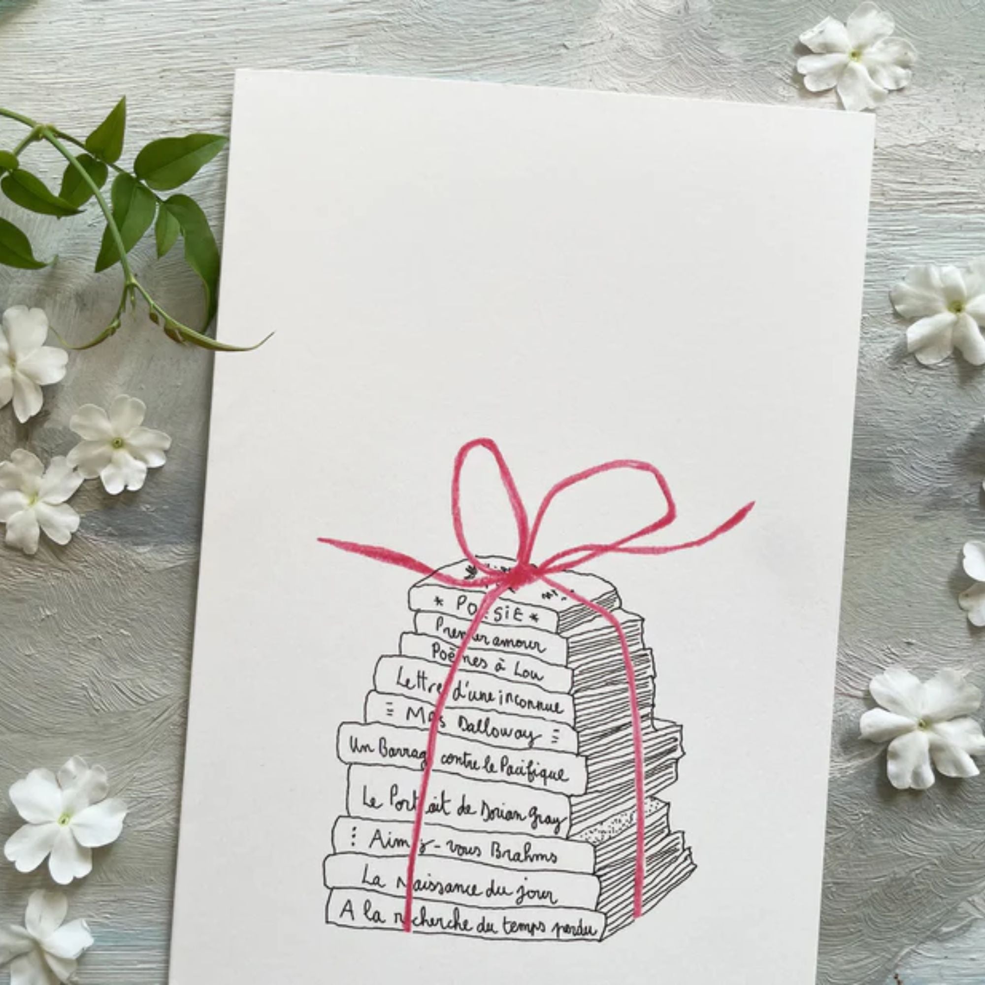 Papillonnage, Carte- Même les mots sont des cadeaux