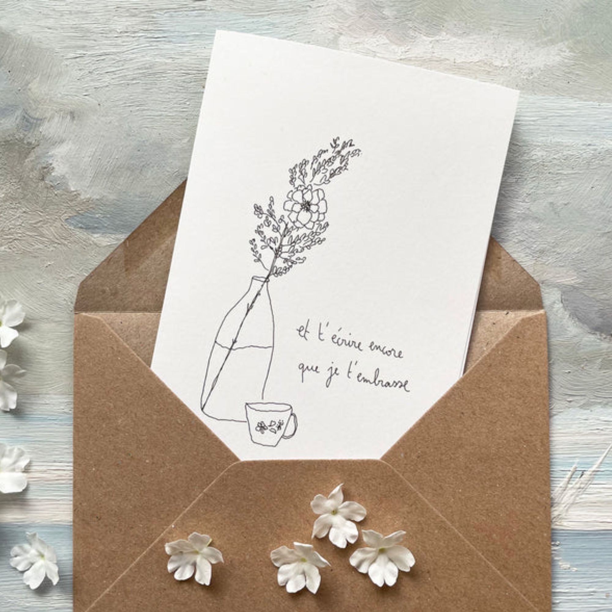 Papillonnage, Carte - T'écrire