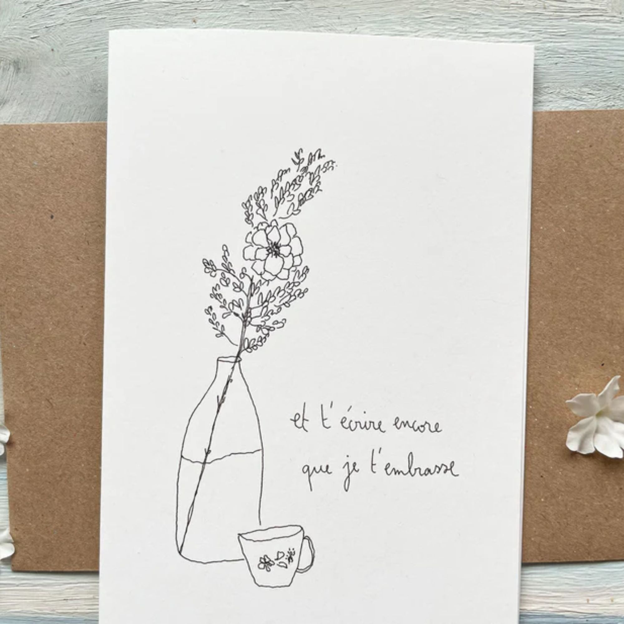 Papillonnage, Carte - T'écrire