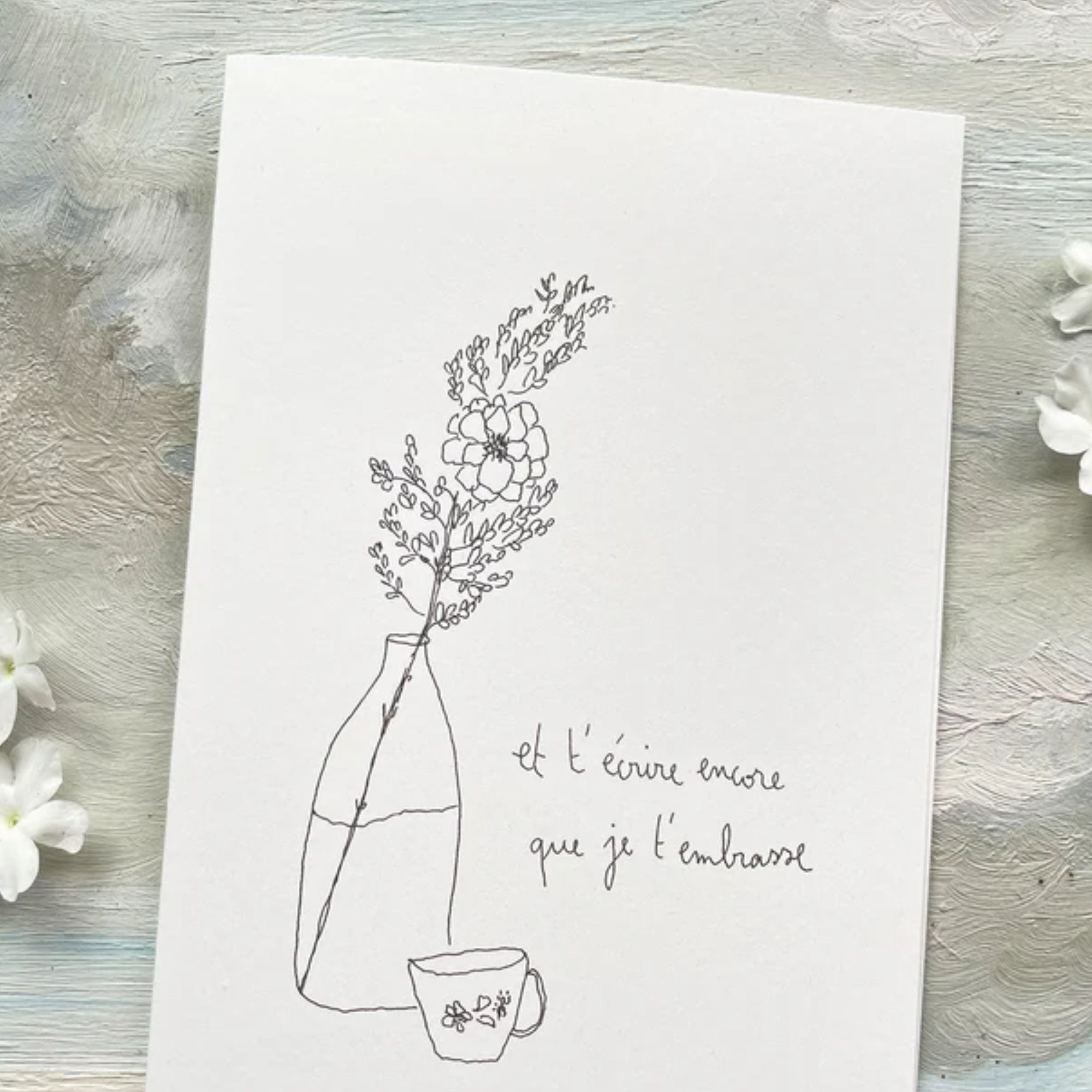 Papillonnage, Carte - T'écrire