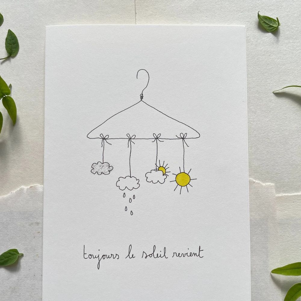 Papillonnage, Carte - Le soleil revient
