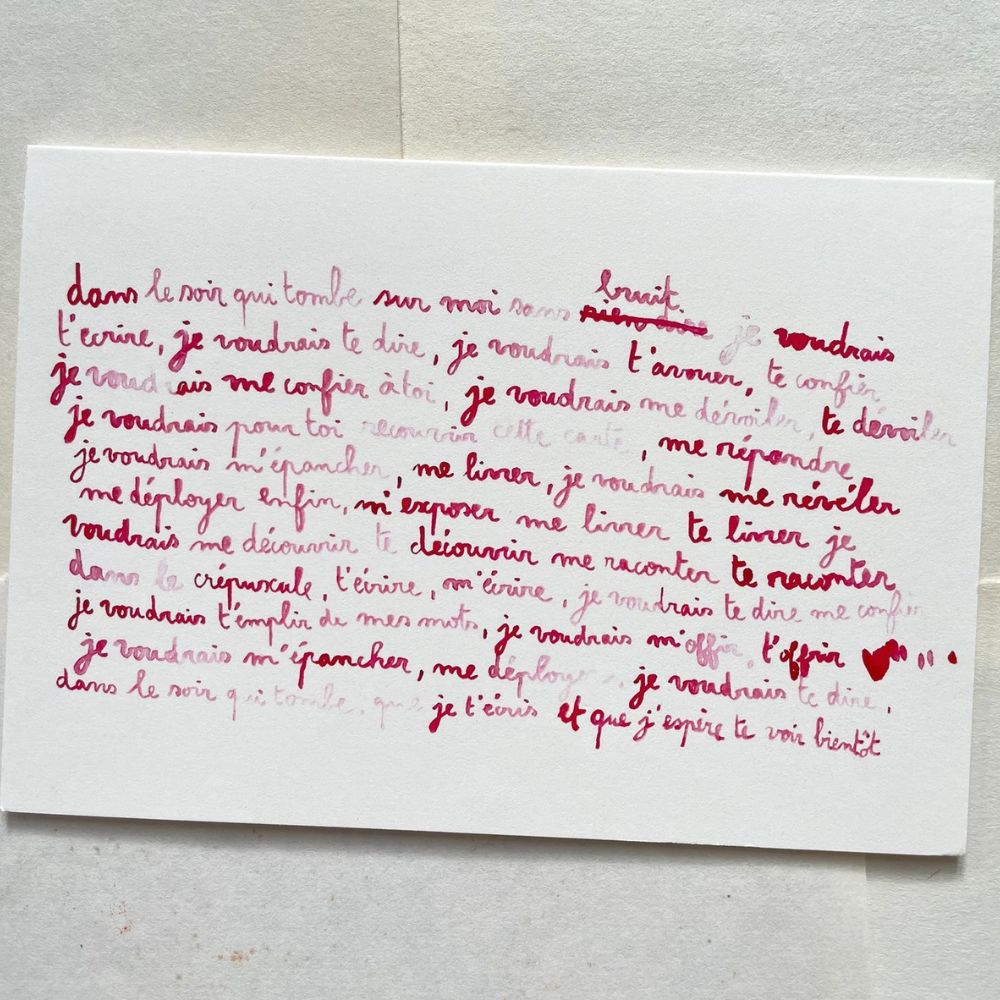 Papillonnage, Carte - Se révéler