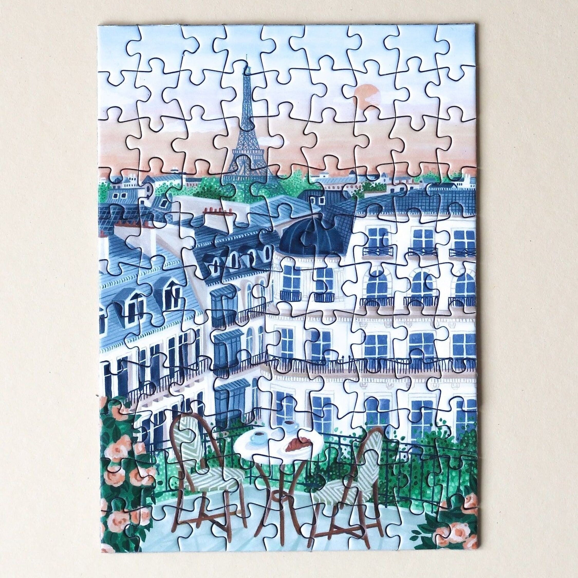 Piecely, Mini Puzzle 99 pièces - Paris