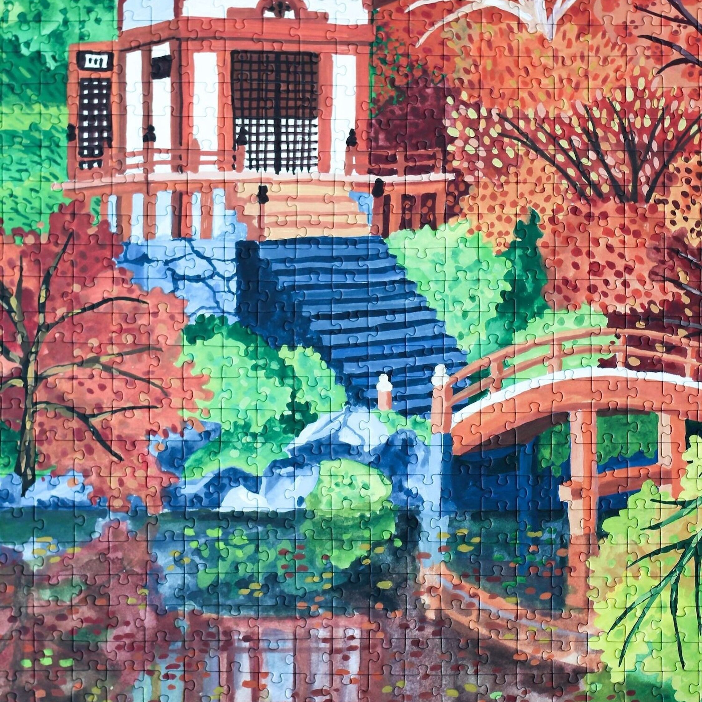 Piecely, Puzzle 1000 pièces - Kyoto Temple