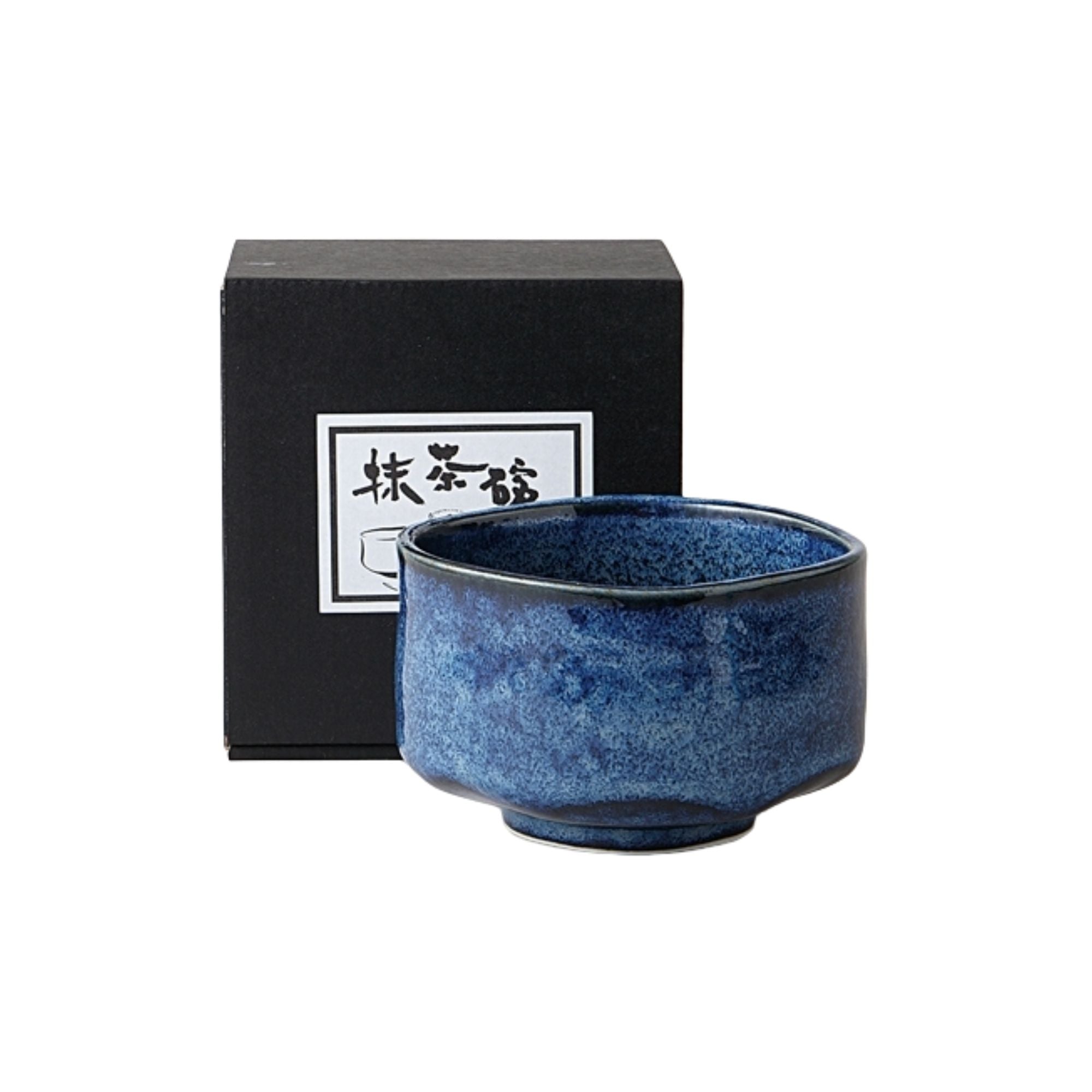 Porcelaine japonaise, Bol à matcha - Bleu profond