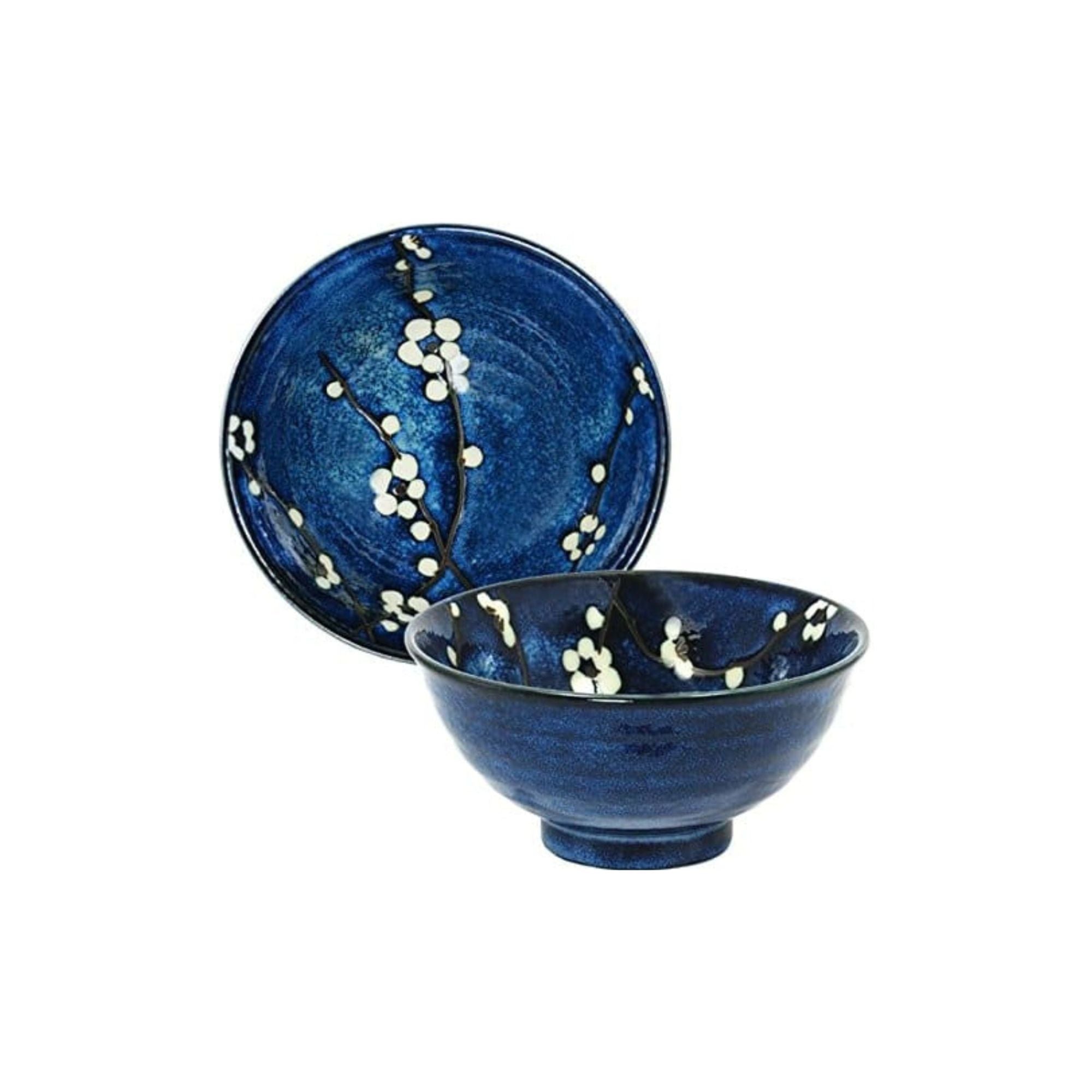 Porcelaine japonaise, Grand bol - Cerisier