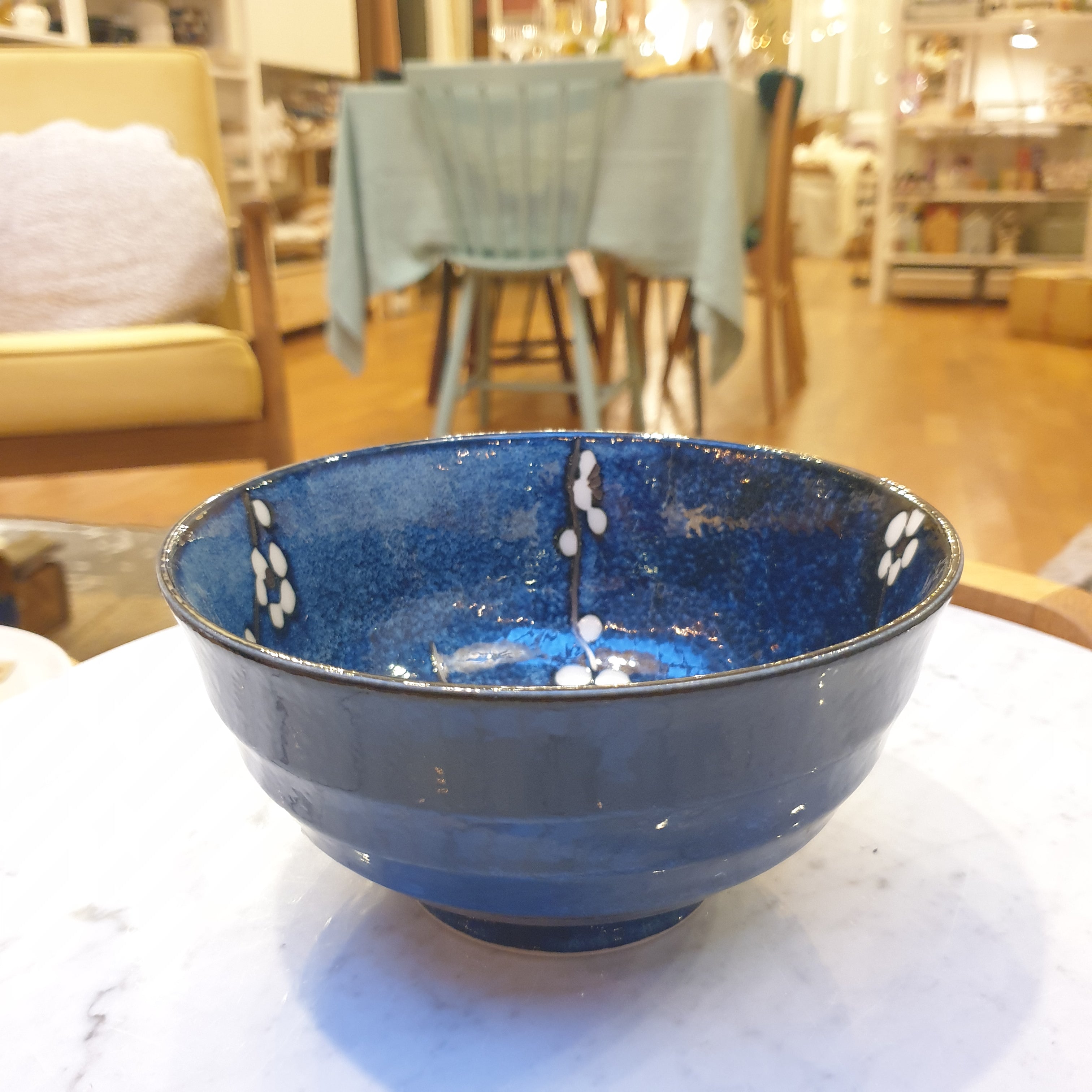 Porcelaine japonaise, Grand bol - Cerisier