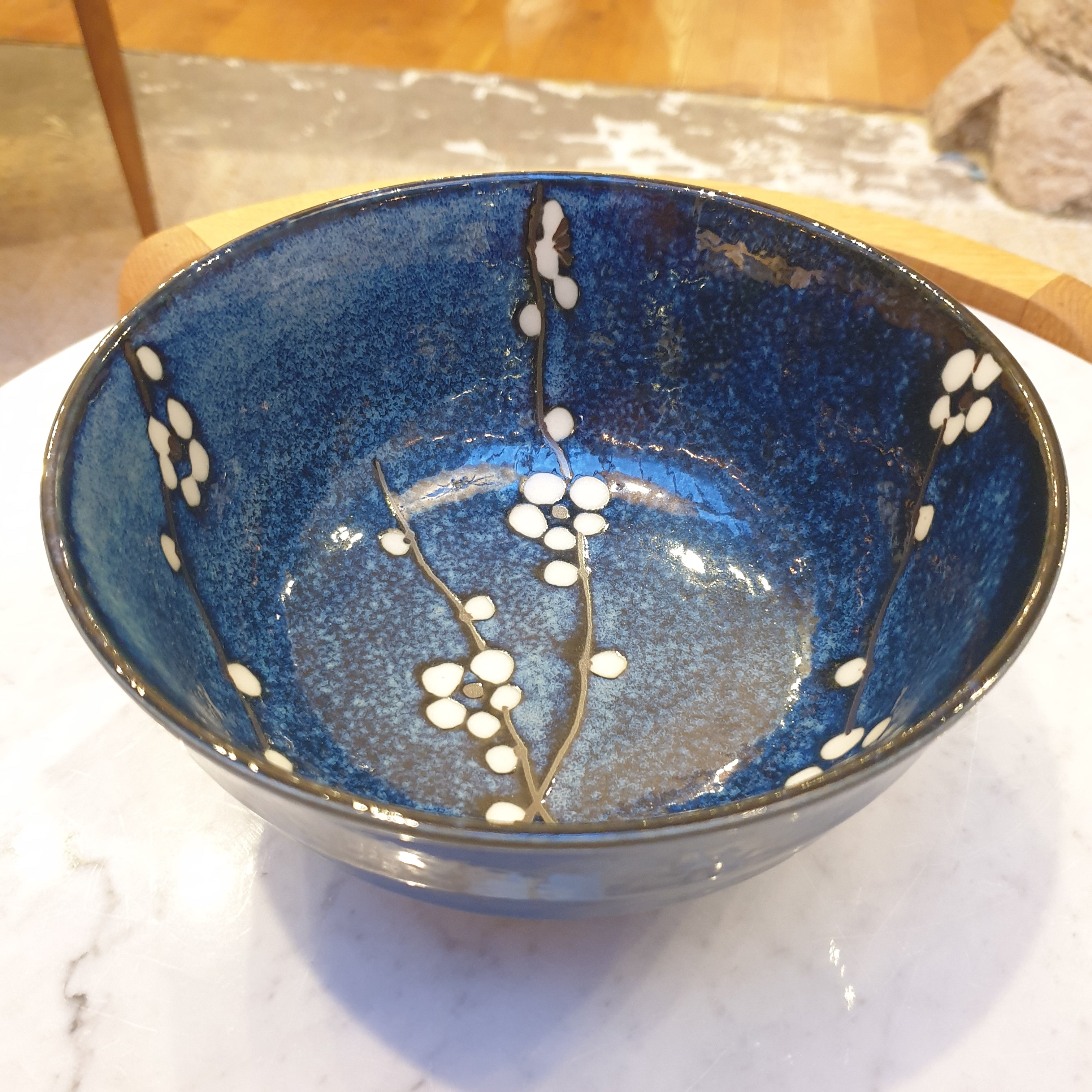 Porcelaine japonaise, Grand bol - Cerisier