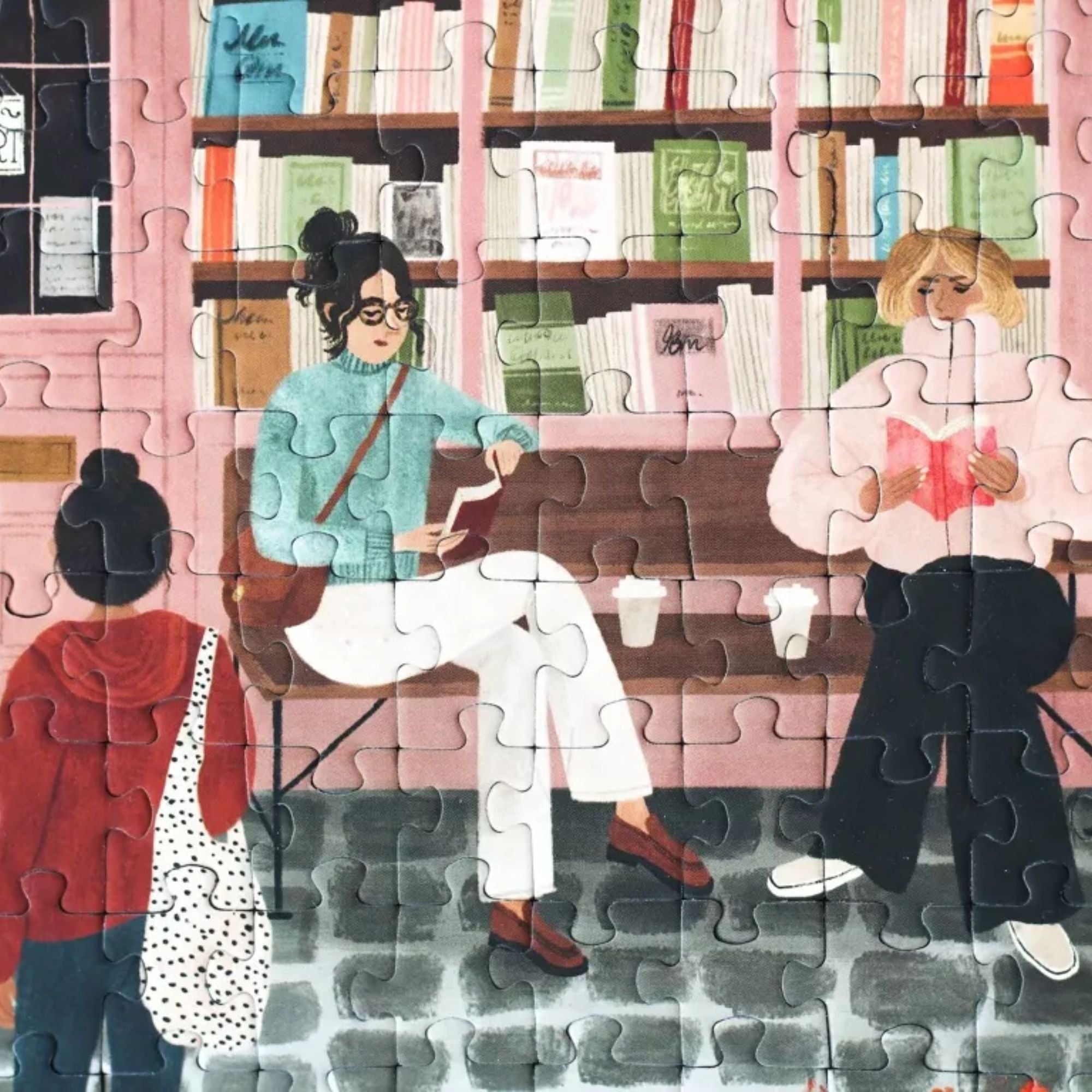 Puzzle Piecely 1000 pièces -  La Librairie