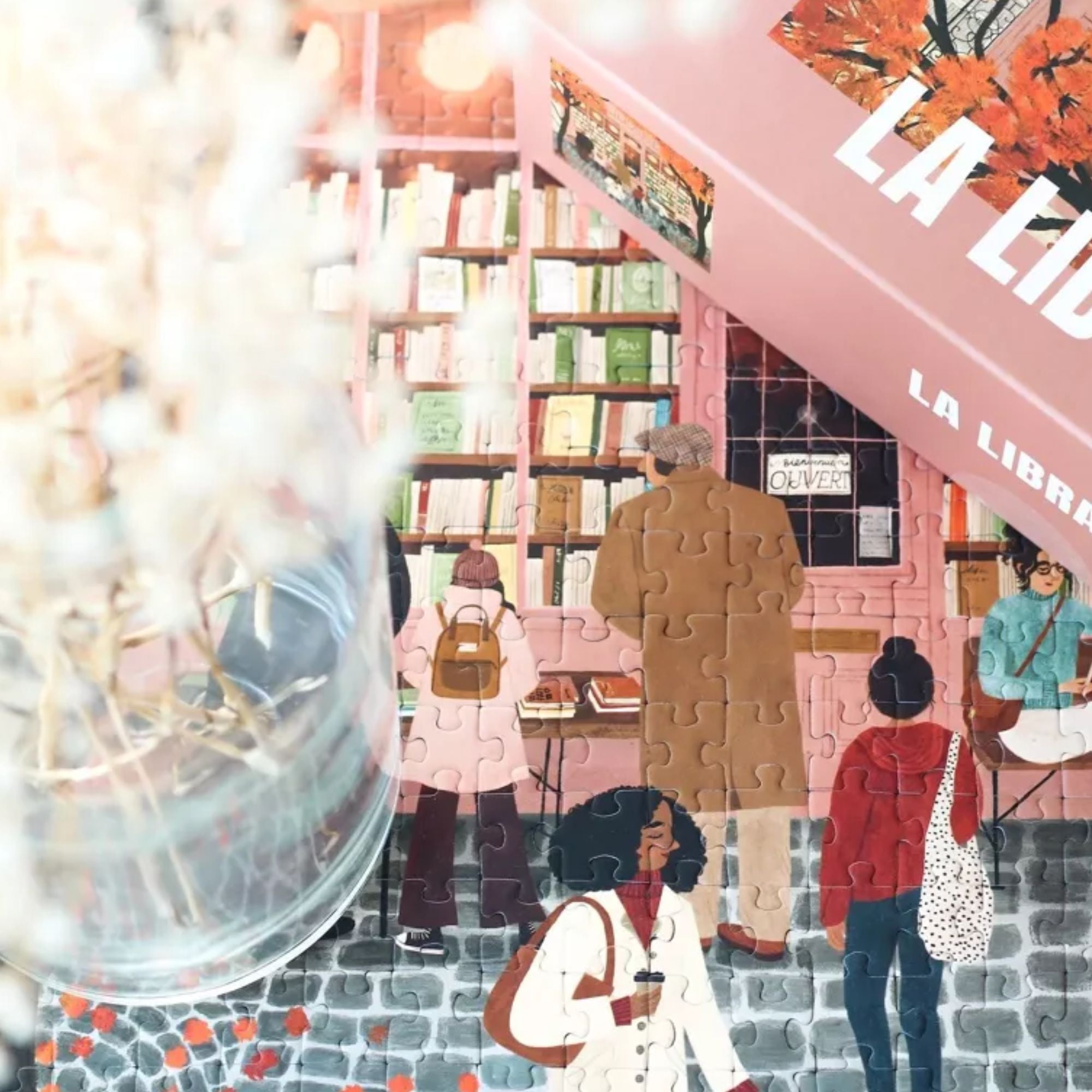 Puzzle Piecely 1000 pièces -  La Librairie