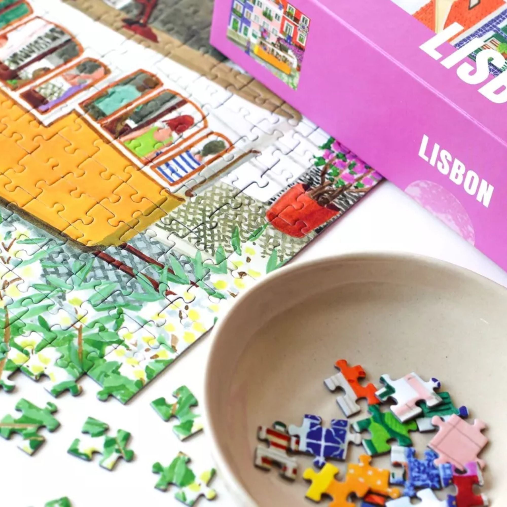 Puzzle Piecely 1000 pièces - Lisbonne