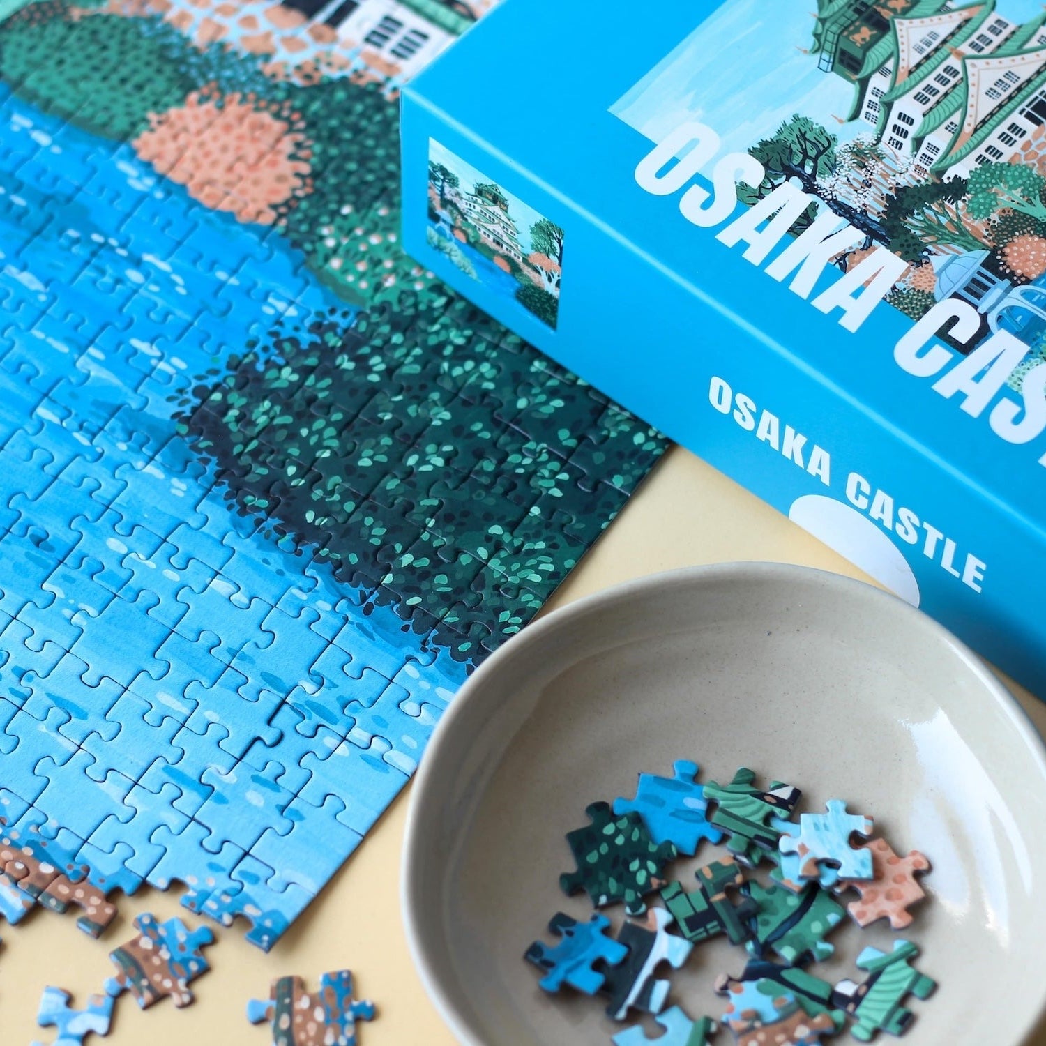 Puzzle Piecely 500 pièces - Osaka Castle