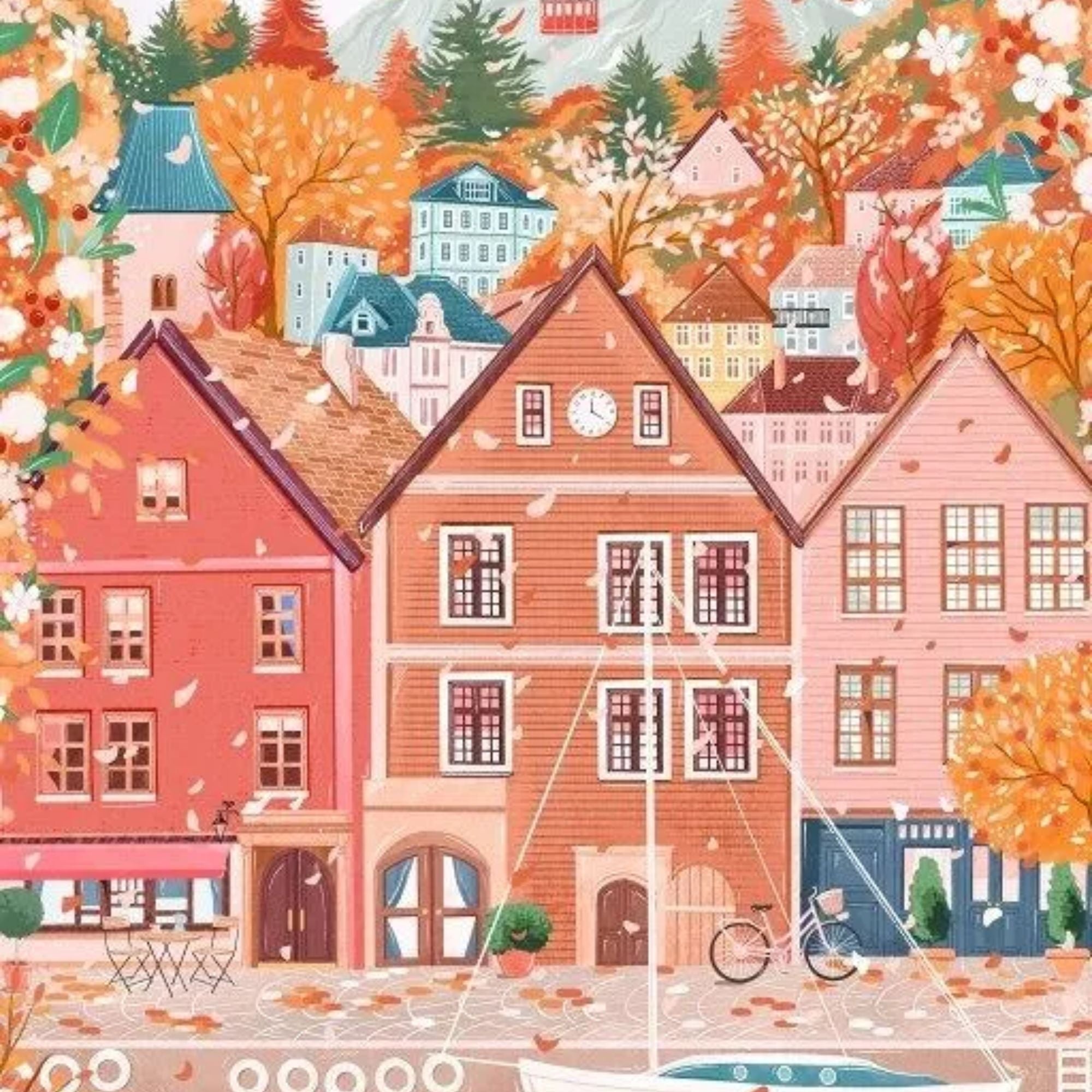 Puzzles Pieces and Peace 1000 pièces - Bergen