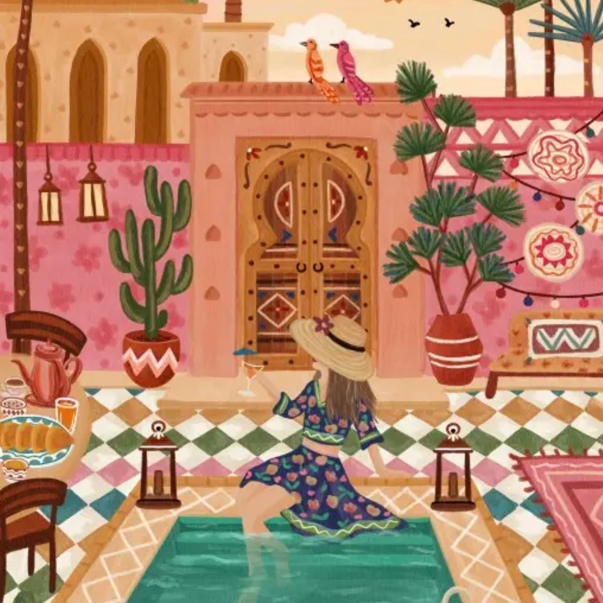 Puzzles Pieces and Peace 1000 pièces - Escapade Marocaine