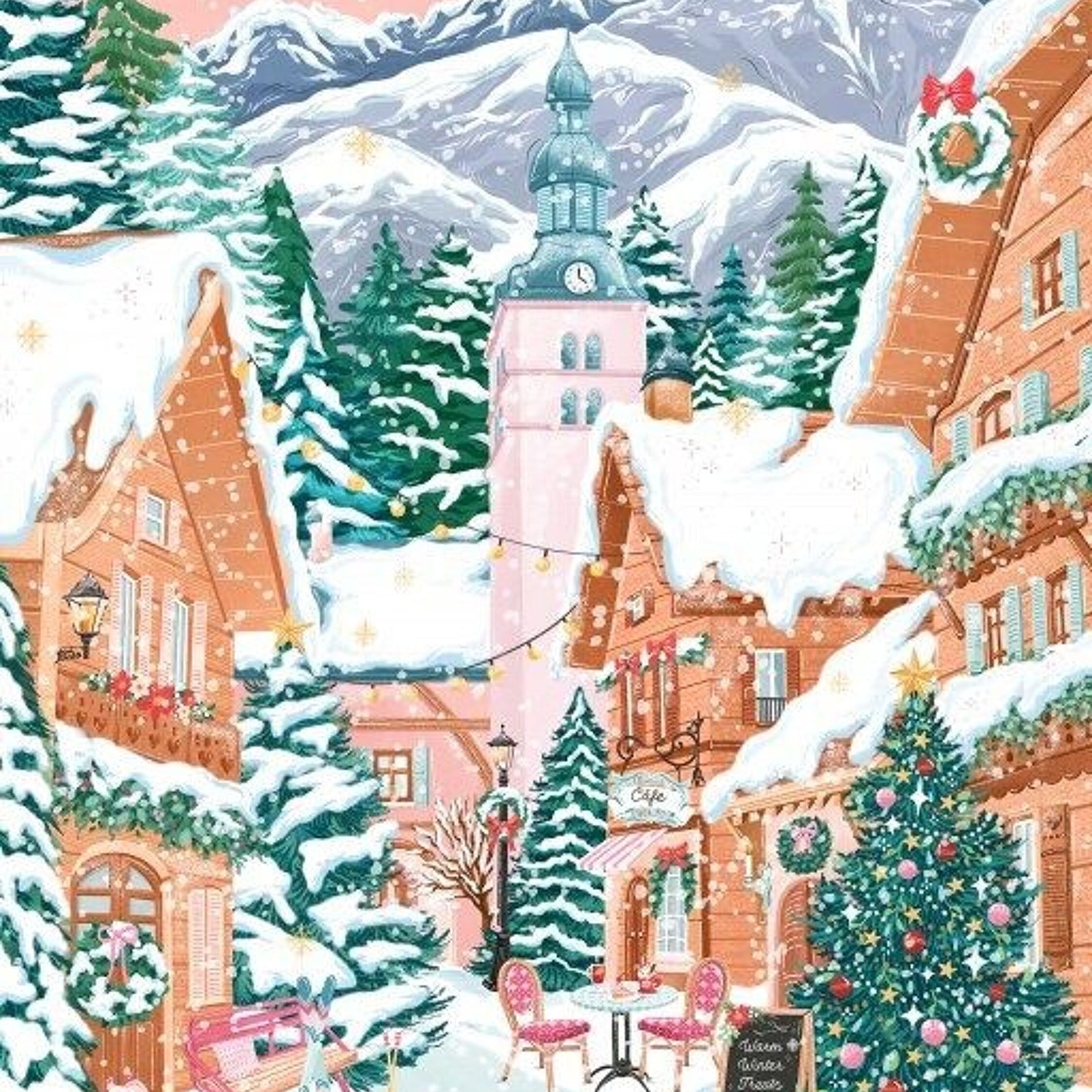 Puzzles Pieces and Peace 1000 pièces - Megève, Alpes Françaises